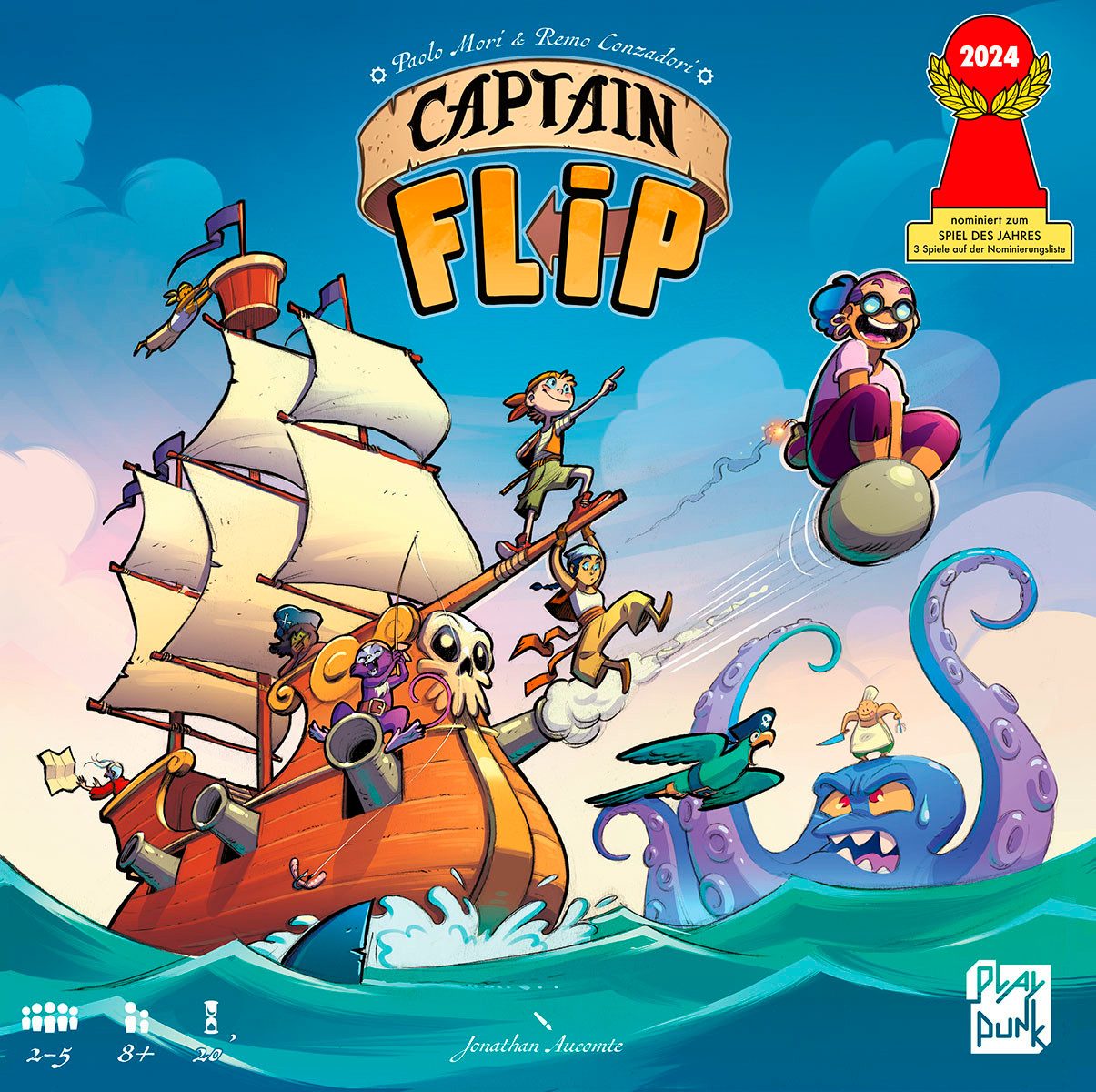 Spiel Captain Flip