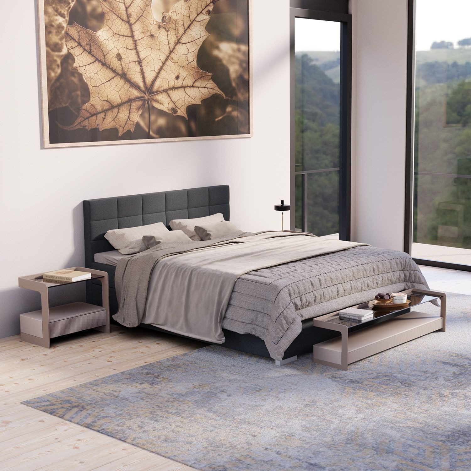 Juskys Boxspringbett Seattle, 180x200 cm, mit günstig online kaufen