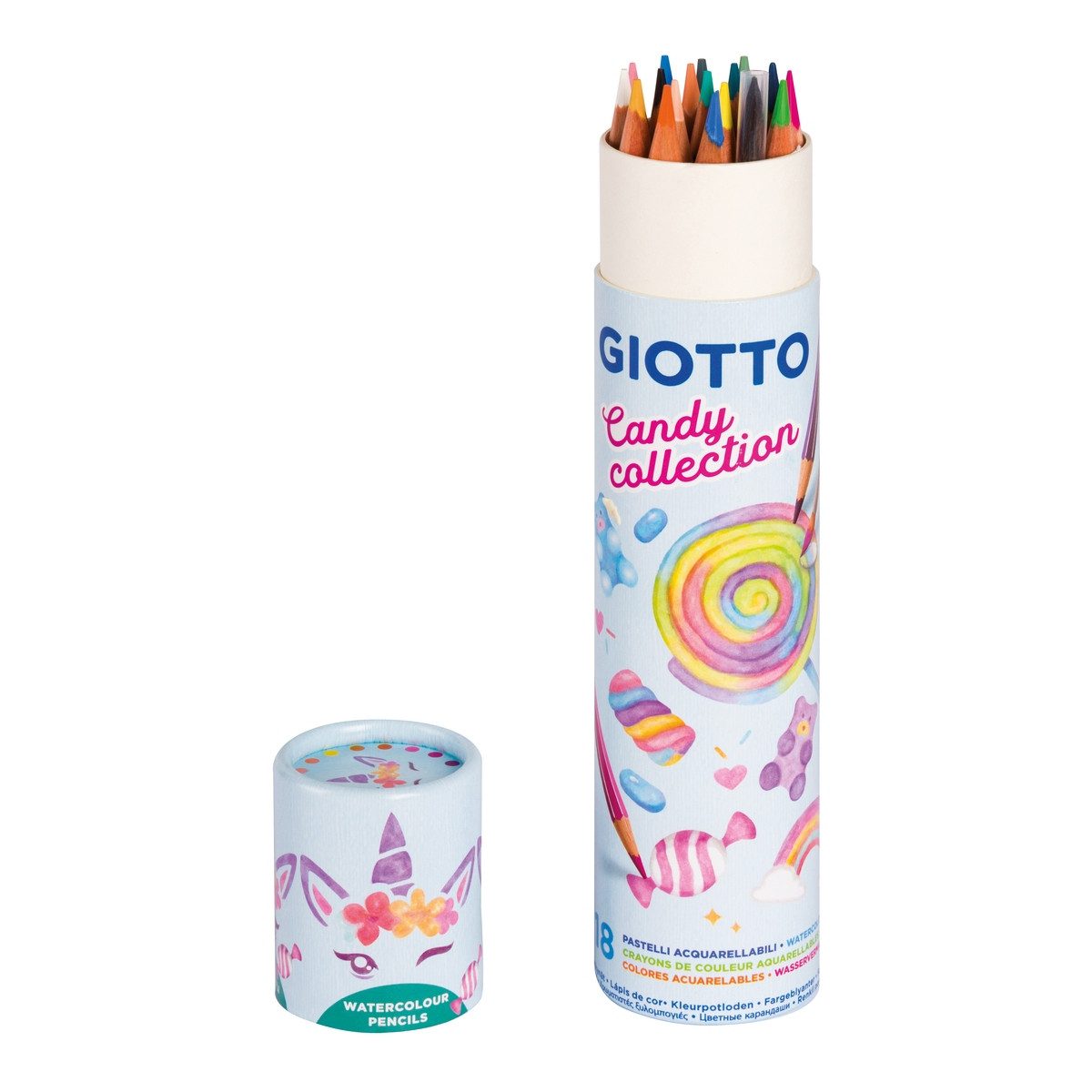 LYRA Aquarellstifte GIOTTO Aquarellfarbstifte Candy collection 18 Stück