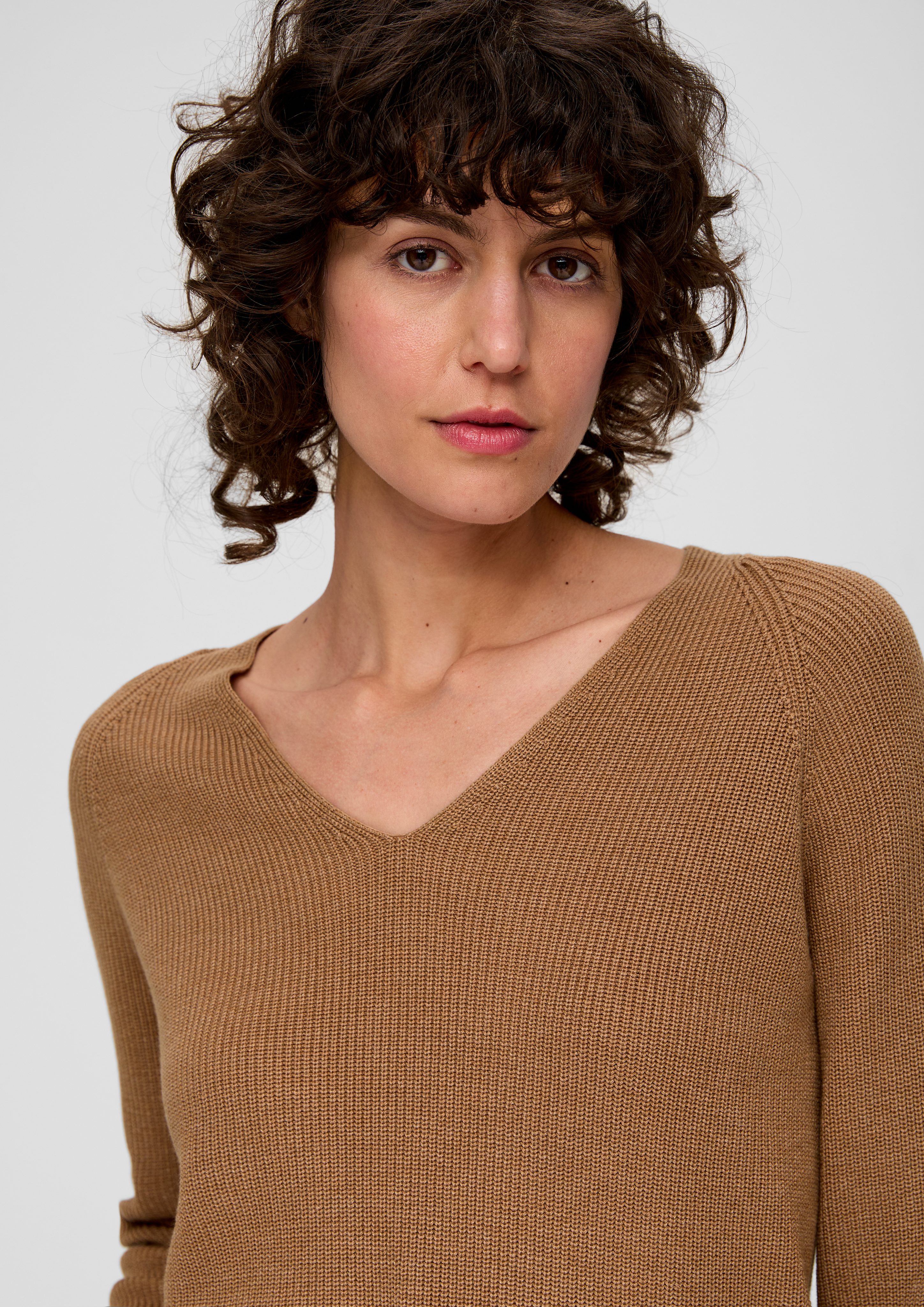 s.Oliver Strickpullover Strickpullover mit Raglanärmeln günstig online kaufen