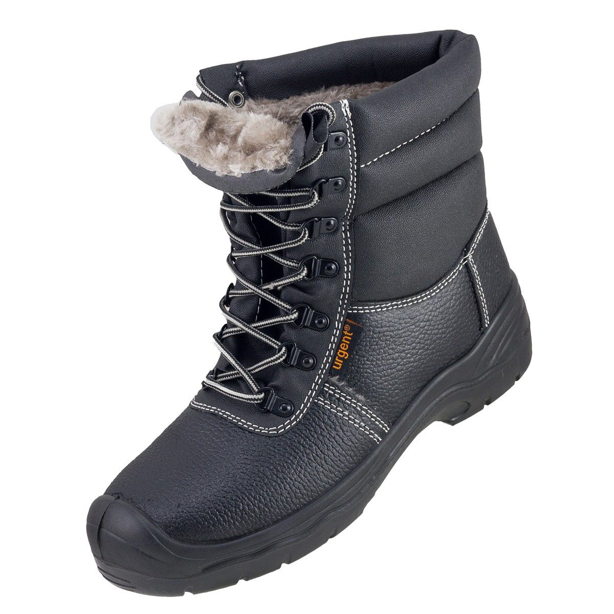 Urgent Winterschuhe Arbeitsschuhe Warm Gepolstert OHNE Stahlkappe Arbeitsschuh
