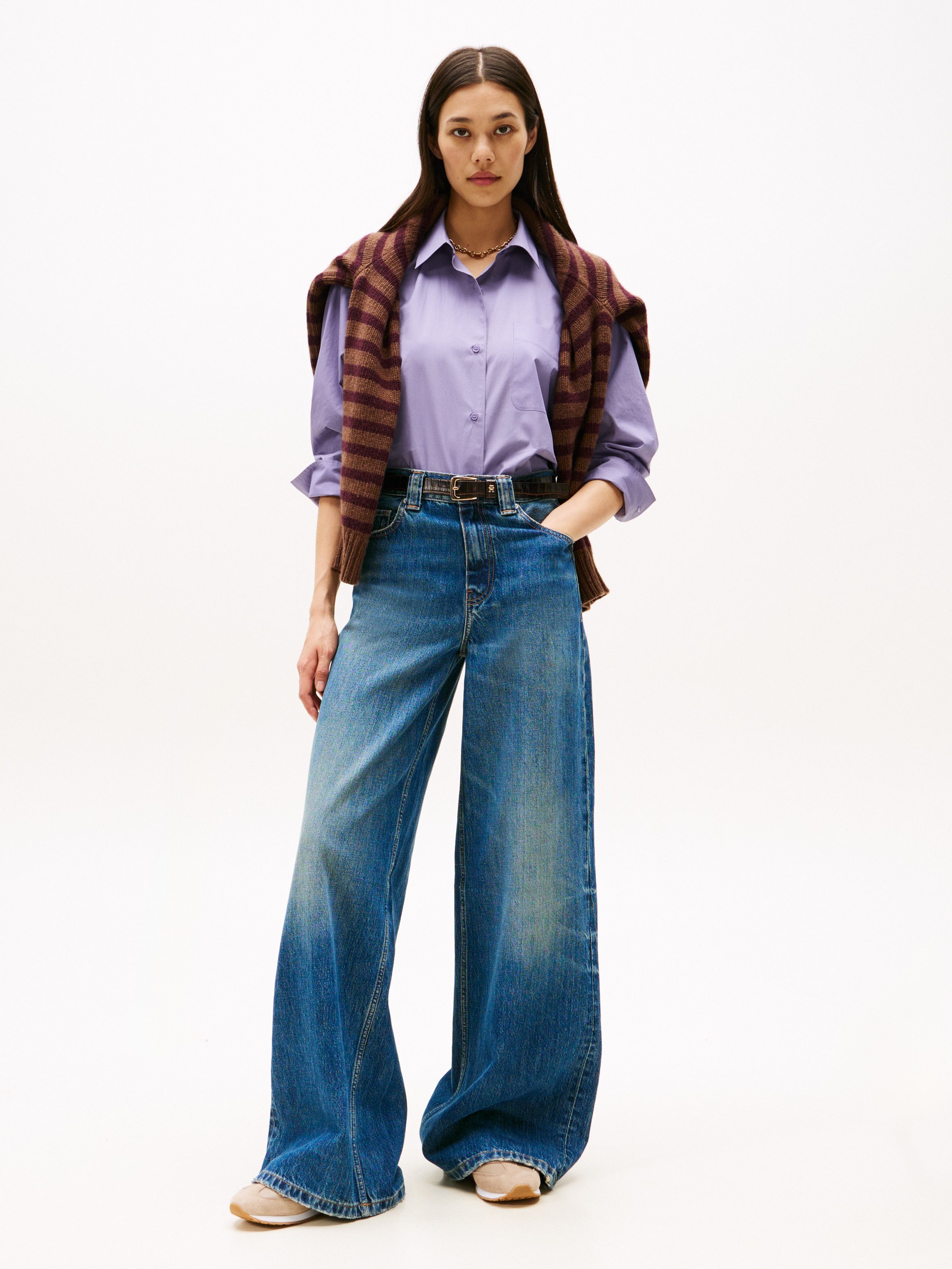 Tommy Hilfiger HERITAGE FASHION RUNNER MIX MAT Sneaker, Freizeitschuh, Halb günstig online kaufen