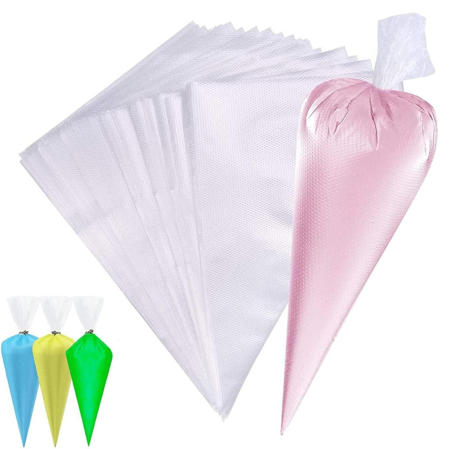 LuxusKollektion Spritzbeutel Einweg Spritzbeutel 100Stk. extra dick transparent