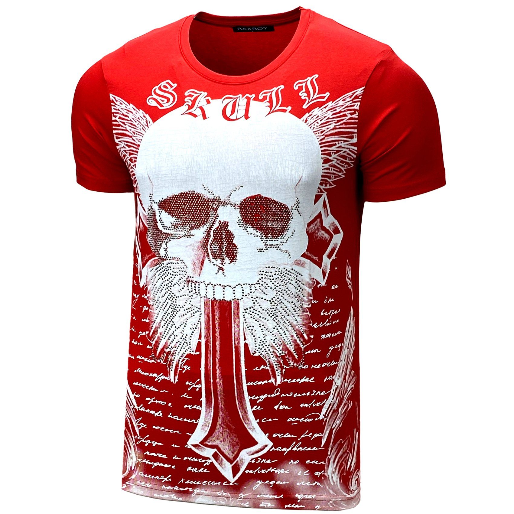 Baxboy T-Shirt BAXBOY T-Shirt mit stylischem günstig online kaufen