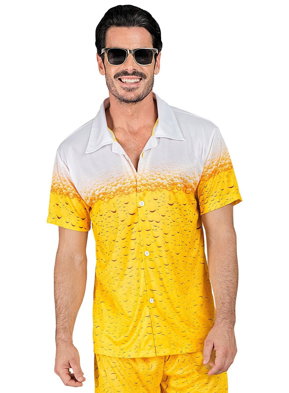 Widdmann Lebensmittel-Kostüm Bier Hemd, Das richtige Shirt für Leute mit bierseligem Humor