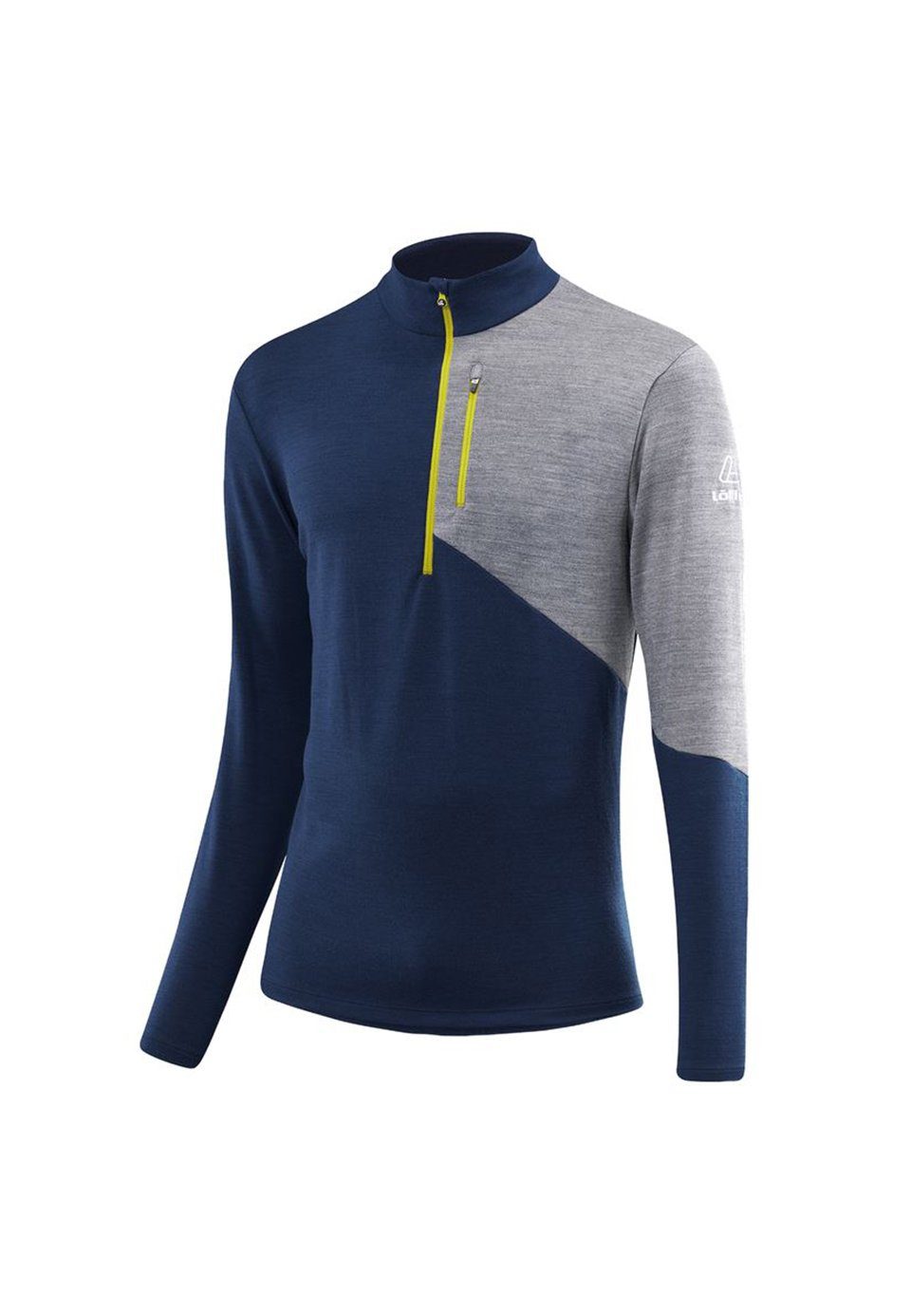 Löffler Trainingspullover Löffler Herren MERINO 262 MIDLAYER BLOCK TRANSTEX®