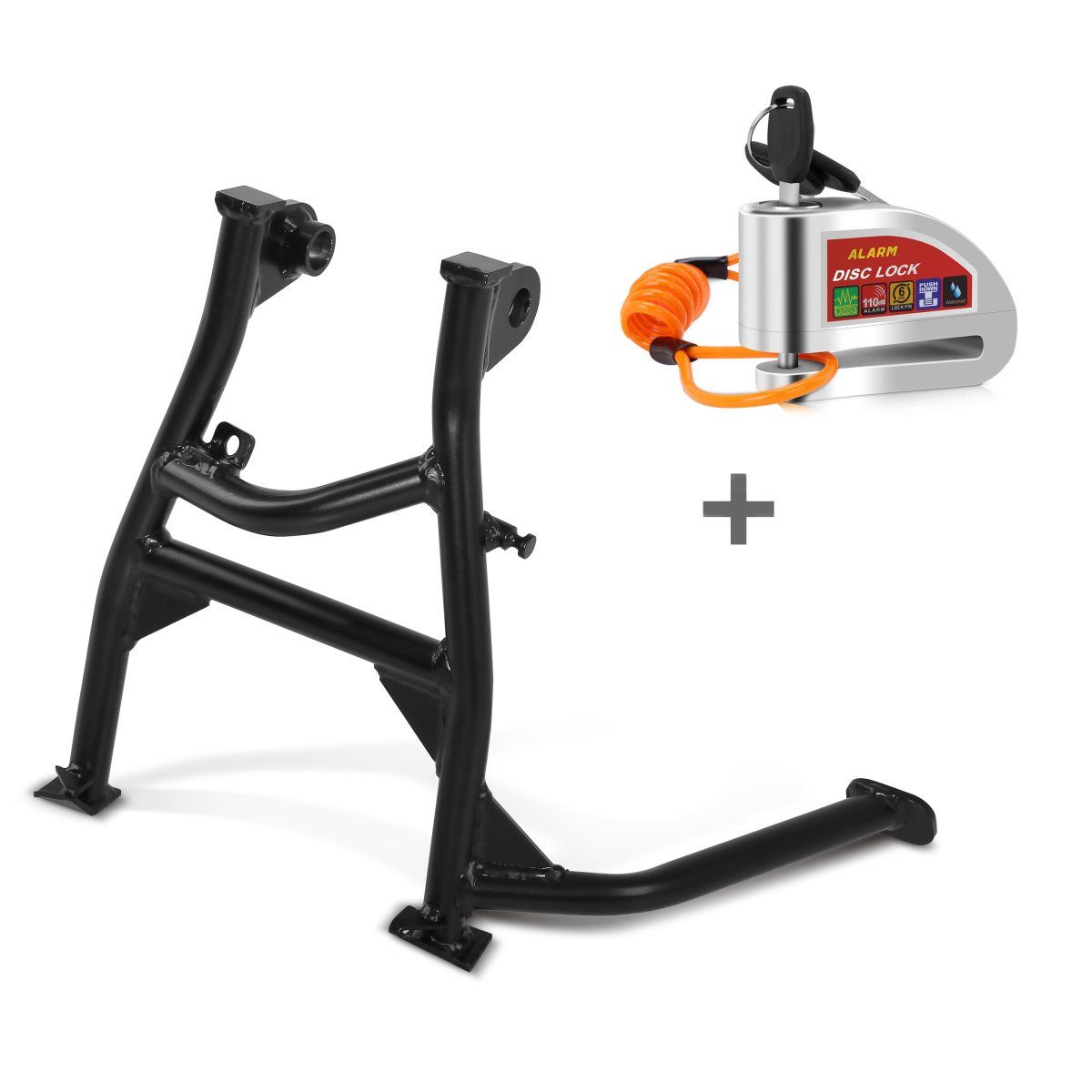 Motorrad-Hauptständer Set Hauptständer + Bremsscheibenschloss für BMW K 1200 S/ R/ Sport 05-