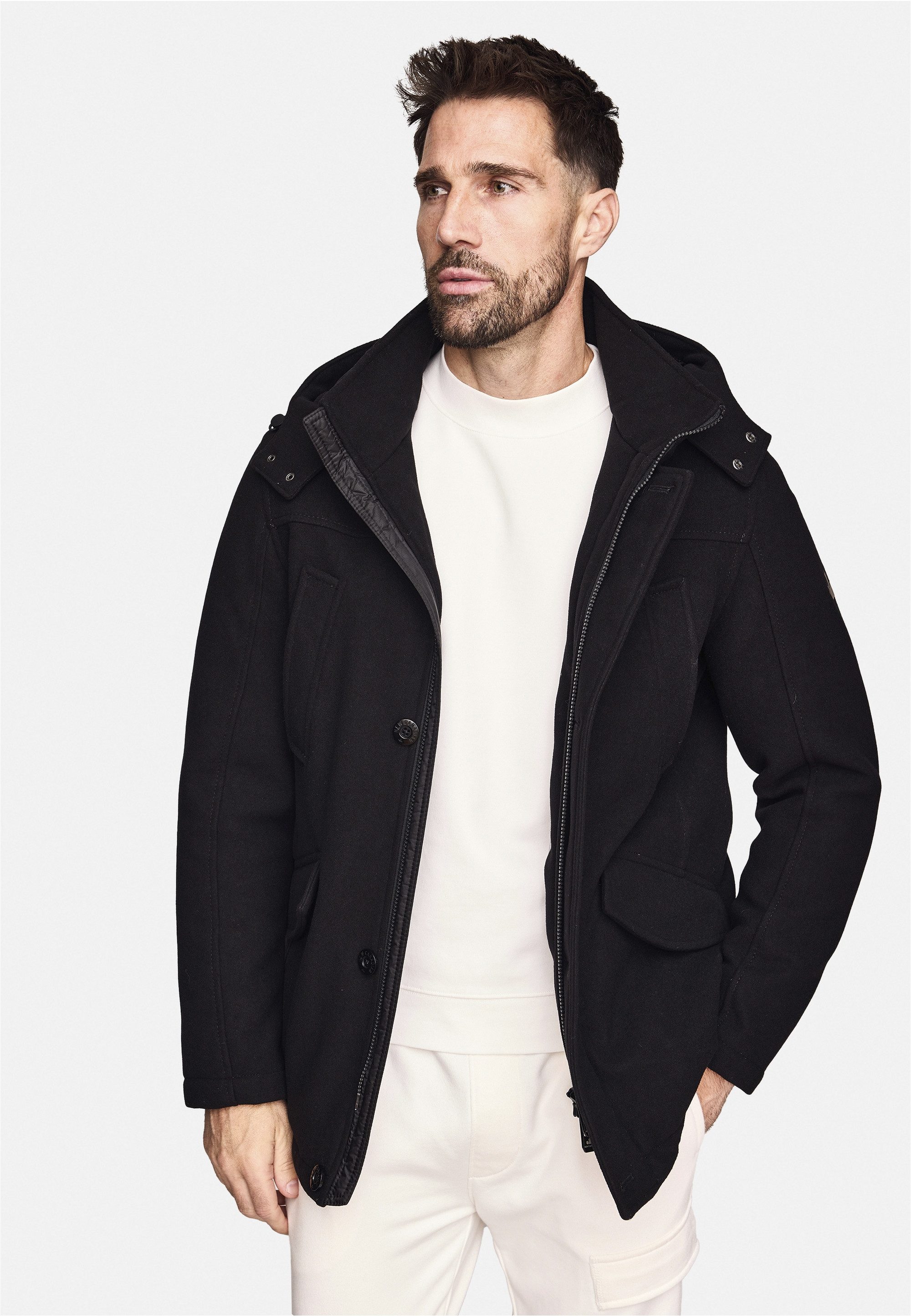 New Canadian Winterjacke mit toller Woll-Optik