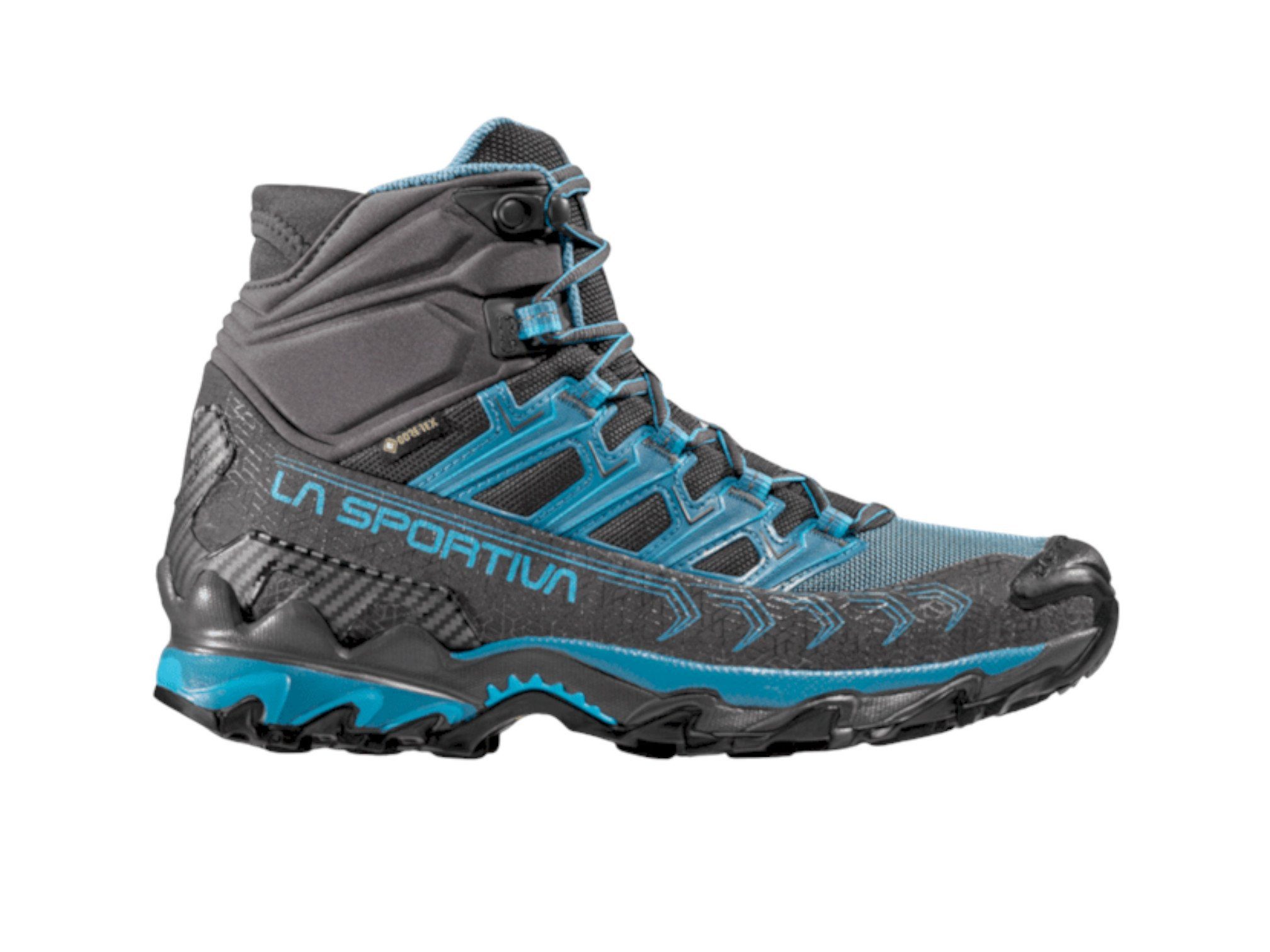 La Sportiva Ultra Raptor II Mid GTX (Fast-Hiking, wasserdicht) blau/grau Damen Wanderschuh