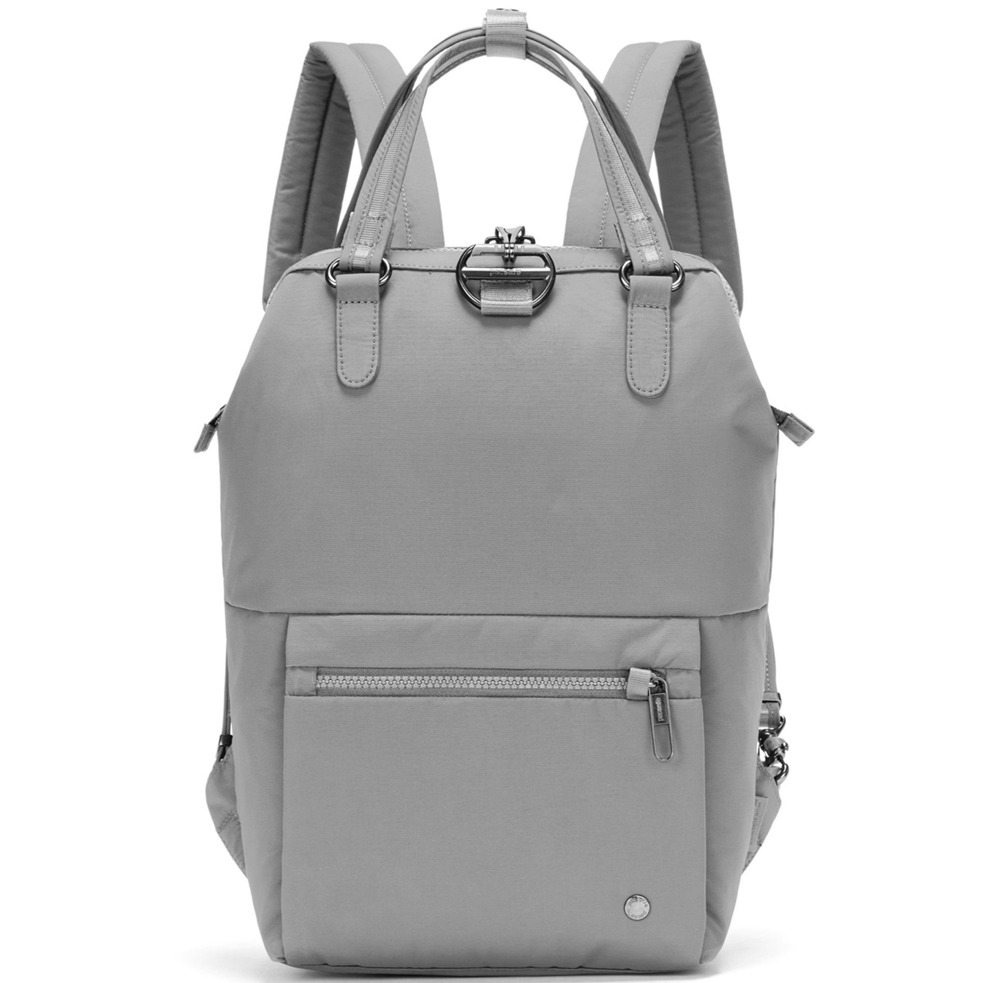 Auch viele Designs! Pacsafe Cityrucksack Citysafe CX, Nylon econyl gray gravity