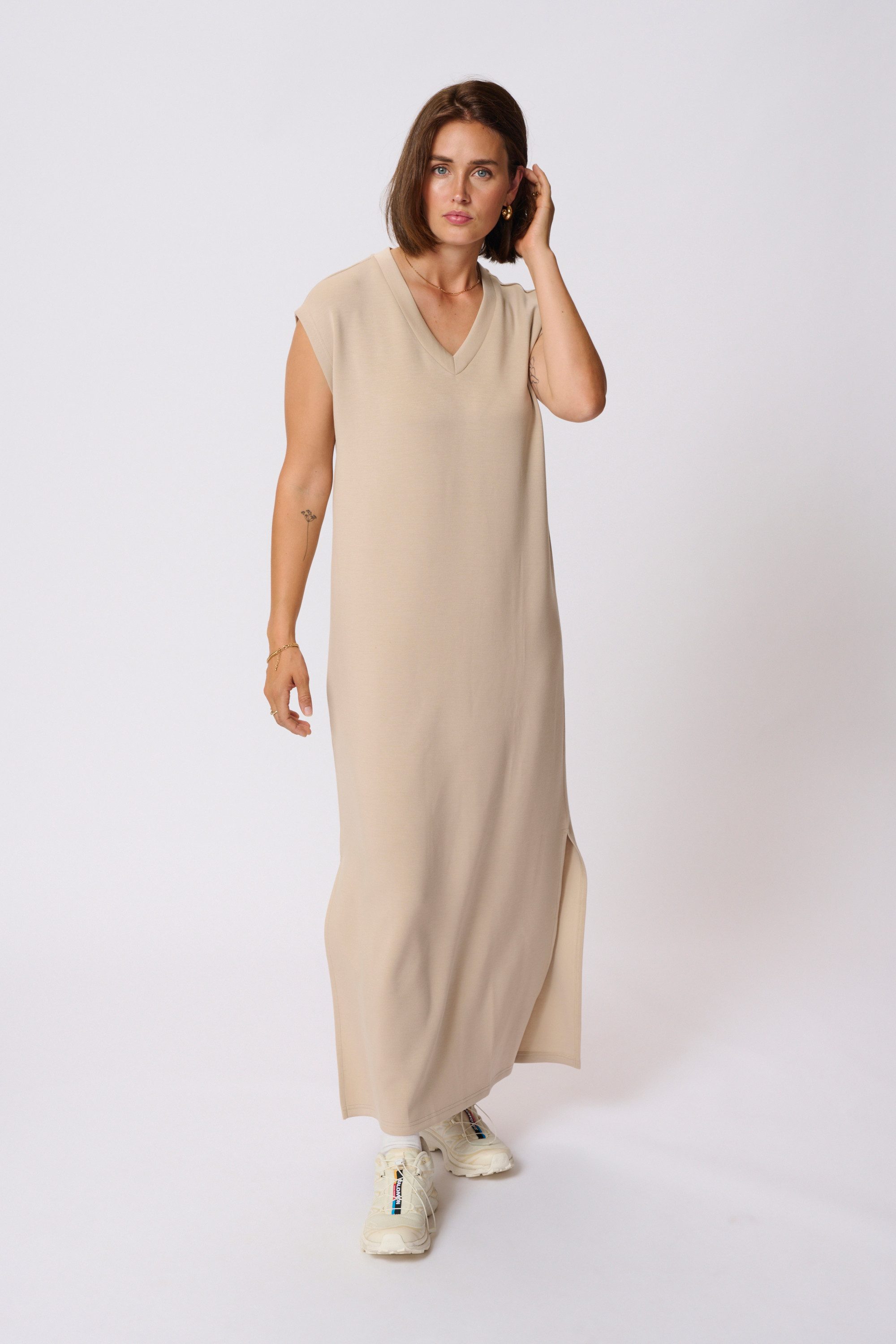 KAFFE Strickkleid Kleid KAannika