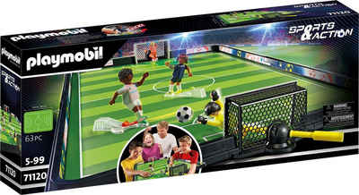 Playmobil® Konstruktions-Spielset »Fußball-Arena (71120), Sports & Action«, (63 St), Made in Europe