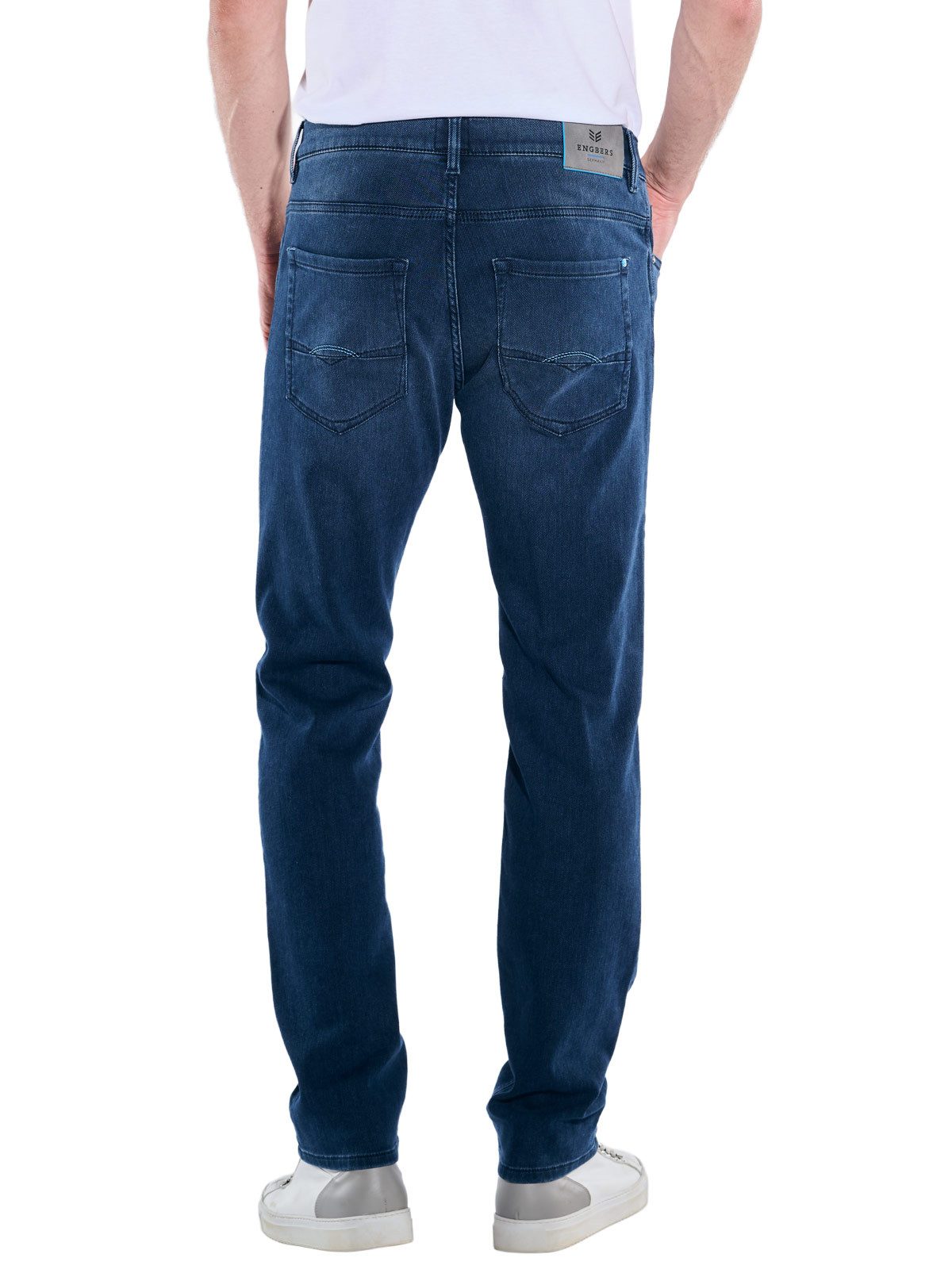 ENGBERS GERMANY Stretch-Jeans Herren Jeans aus hochwertigem Garn, Indigobla günstig online kaufen