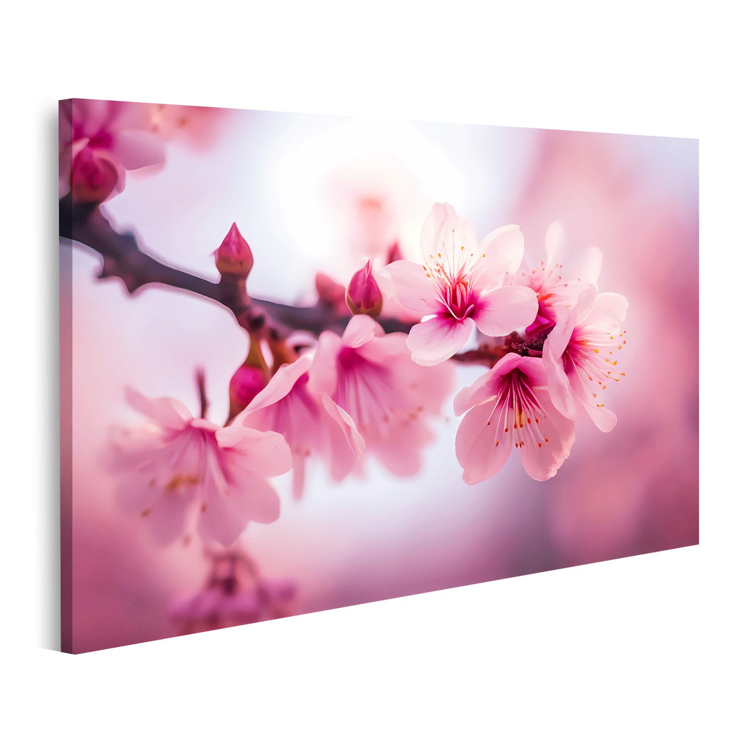 islandburner Leinwandbild Kirschblüte Bilder