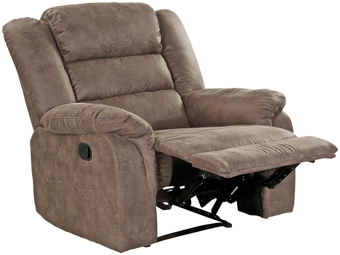 Jockenhöfer Gruppe Sessel Cleveland, B: 95 cm, Sitzhöhe: 47 cm, mit Relax- & Liegefunktion, Federkern-Polsterung