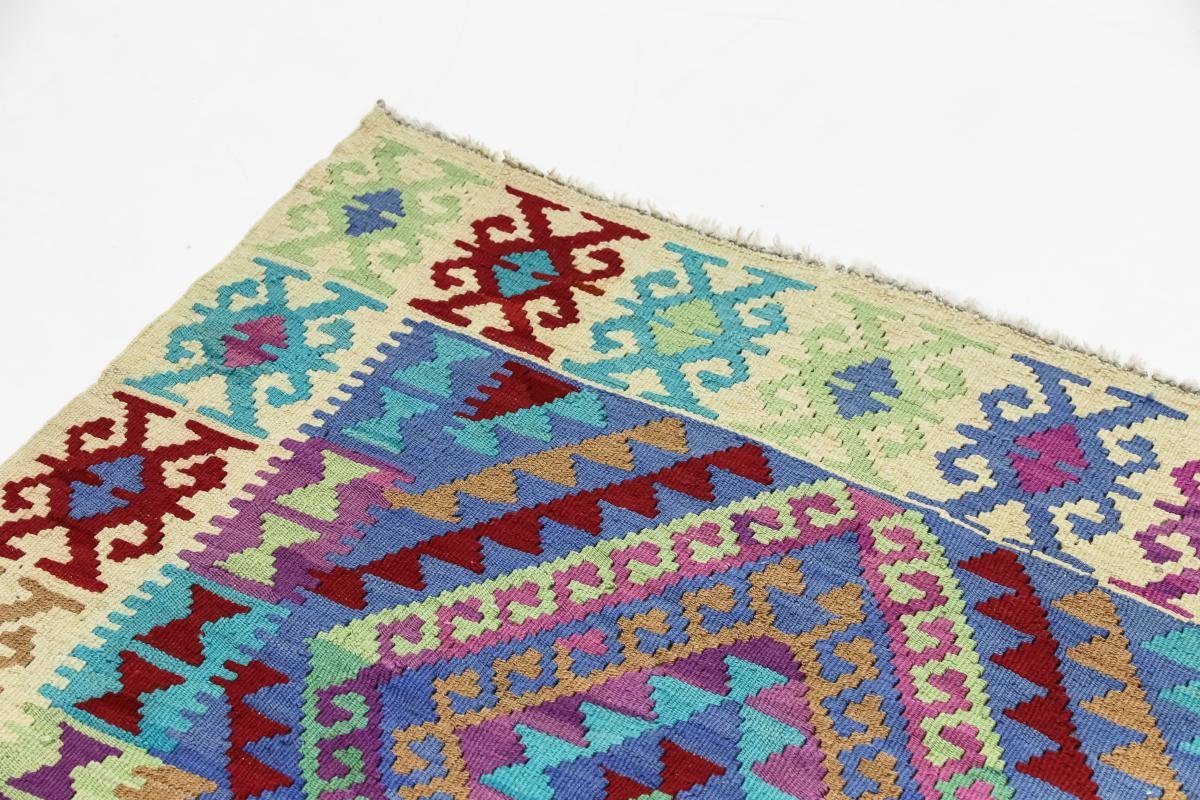 104x153 rechteckig, Trading, Nain Heritage Moderner Höhe: Kelim Handgewebter Orientteppich, 3 mm Orientteppich Afghan