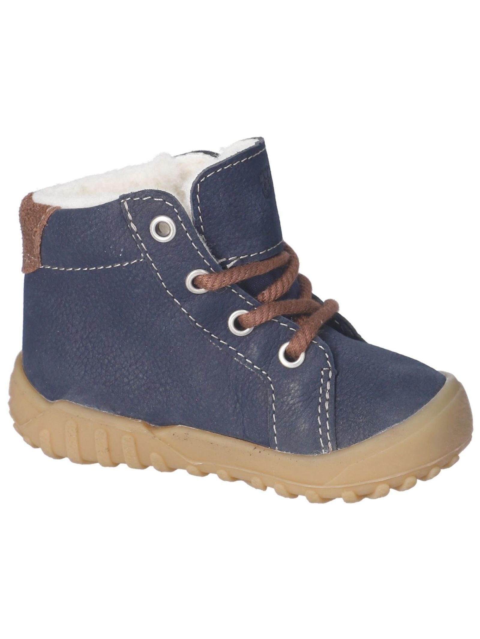 Pepino Pepino Stiefelette Leder/Textil Schnürstiefelette günstig online kaufen