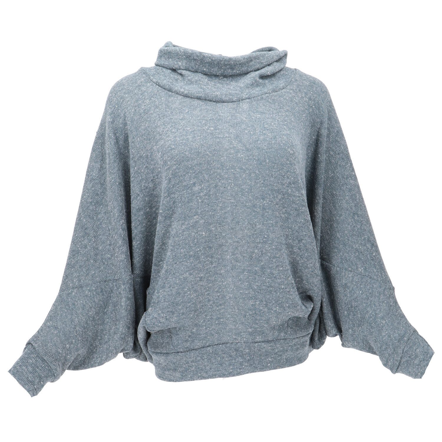 Guru-Shop Longsleeve Oversize Shirt, Rollkragen Strickshirt, günstig online kaufen