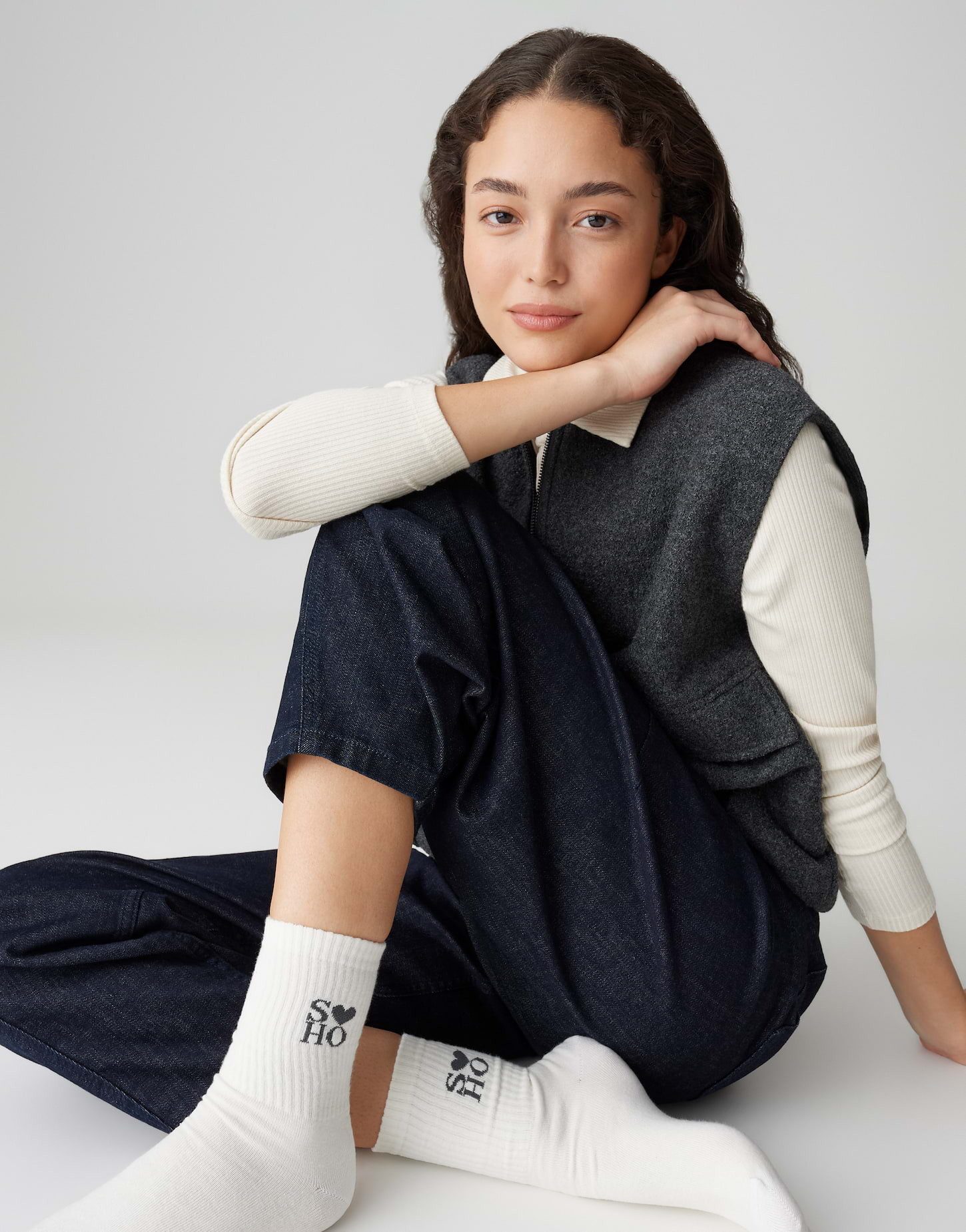 OPUS Носки YENNIS SOHO aus Organic Cotton im Doppelpack (Logo-Stickerei) im Doppelpack