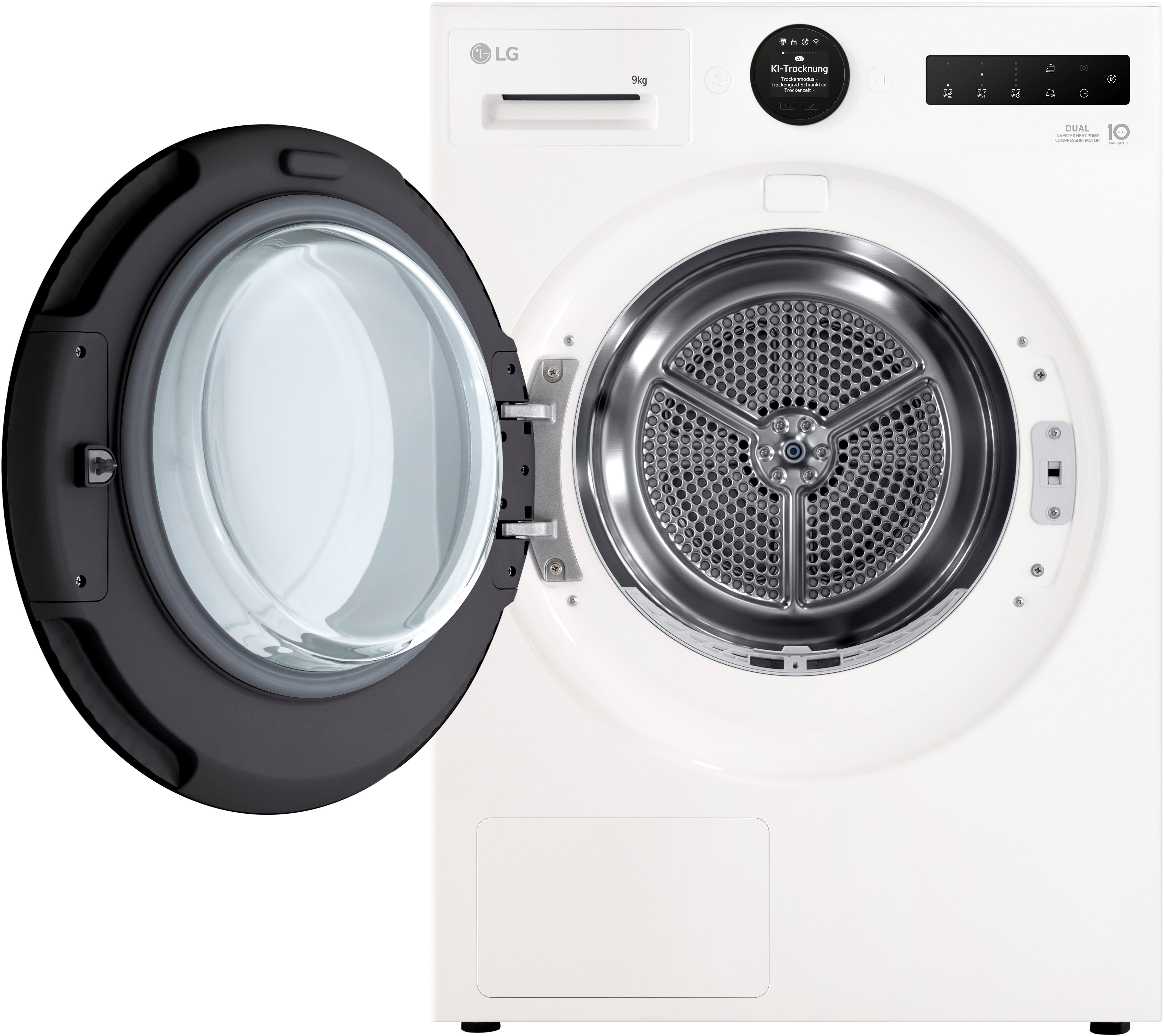 LG Wärmepumpentrockner RT90X8C, Allergy Care