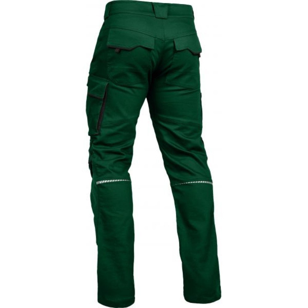 Leibwächter Arbeitshose Bundhose Flexline mit Reflektoren für gute Sichtbarkeit – Bild 2 von 5