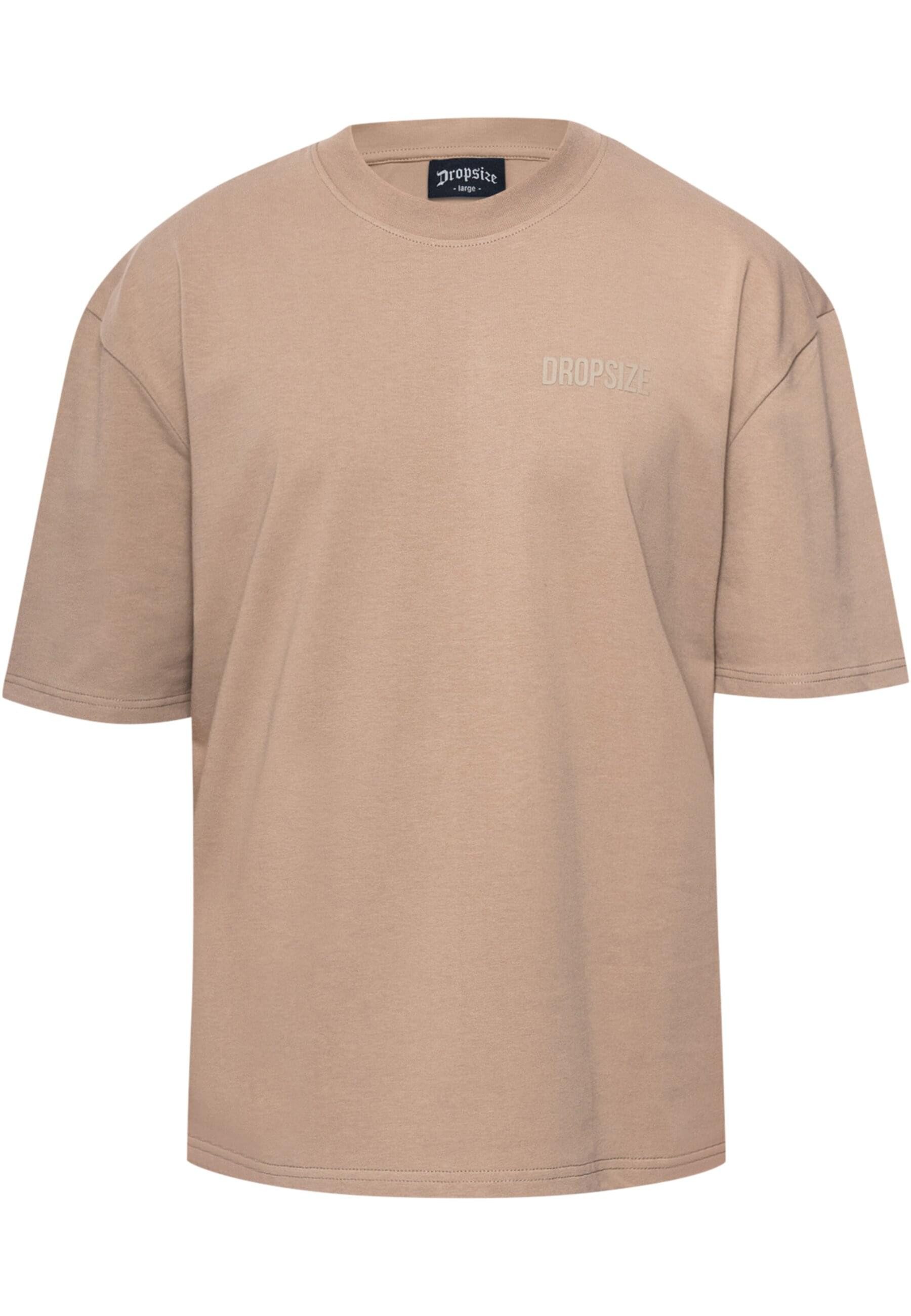 Dropsize T-Shirt Dropsize Herren Heavy Overisze HD Print T-Shirt (1-tlg)