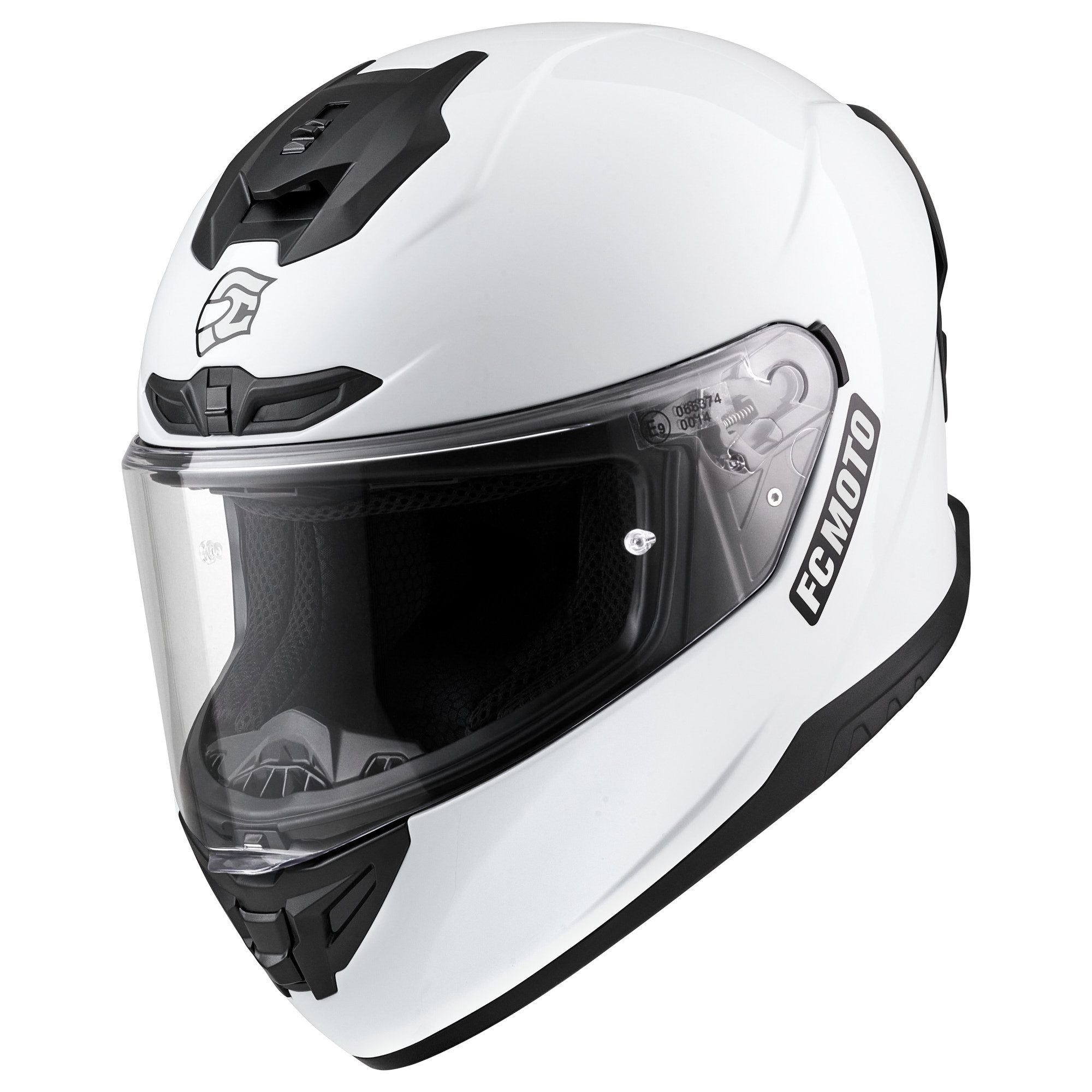 FC-Moto Motorradhelm G-361S Helm, vorbereitet für Pinlockscheibe,herausnehmbares Innenfutter