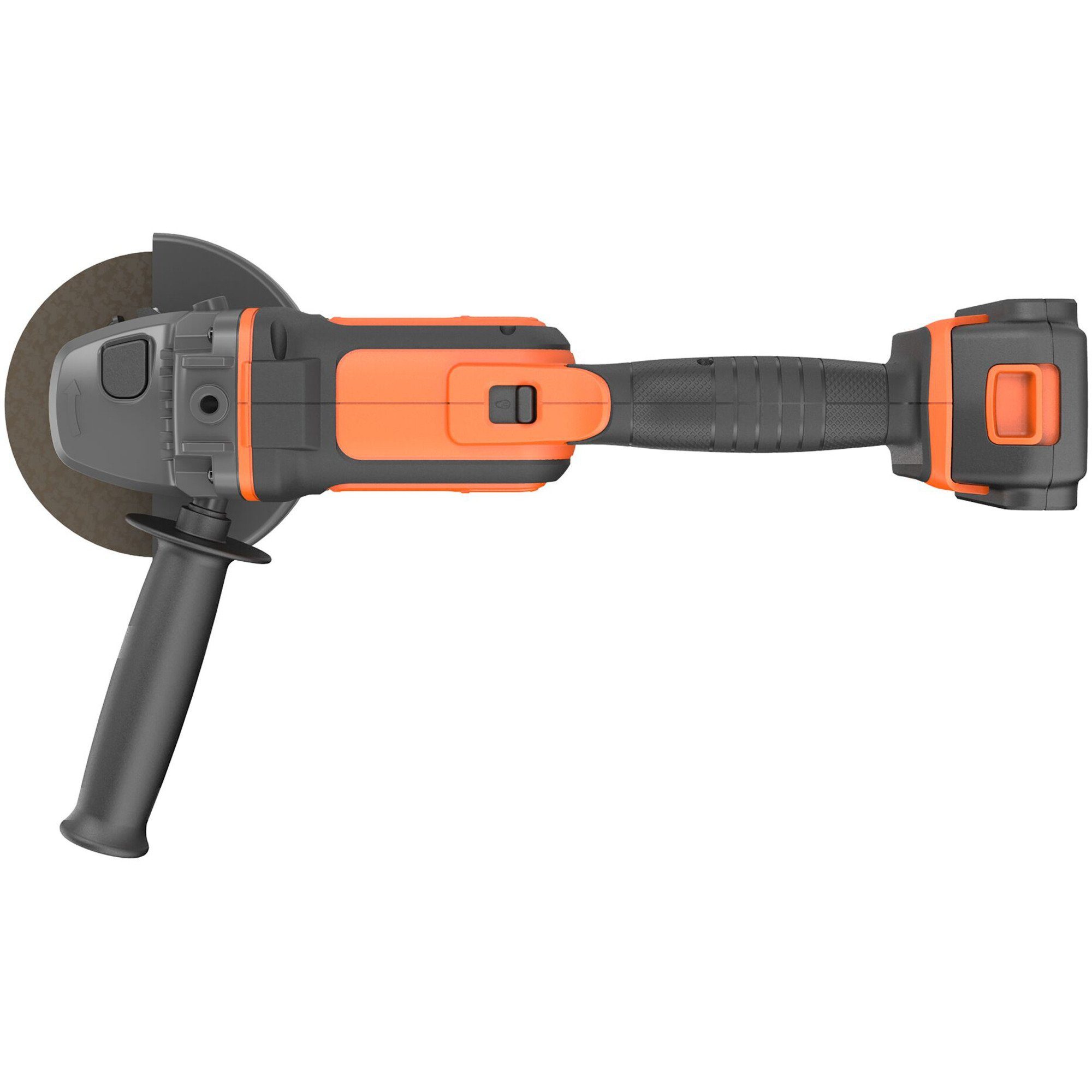 Black + Decker Winkelschleifer BLACK+DECKER Akku-Winkelschleifer BCG720M1