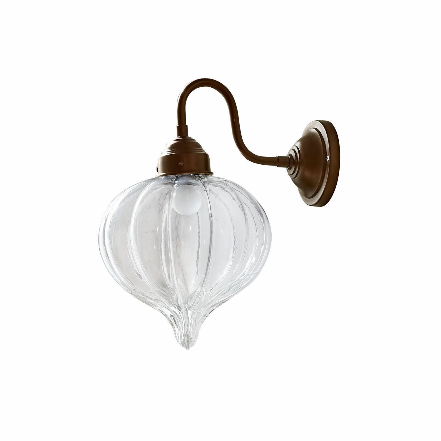Mirabeau Wandleuchte Wandlampe Baisse klar/messing