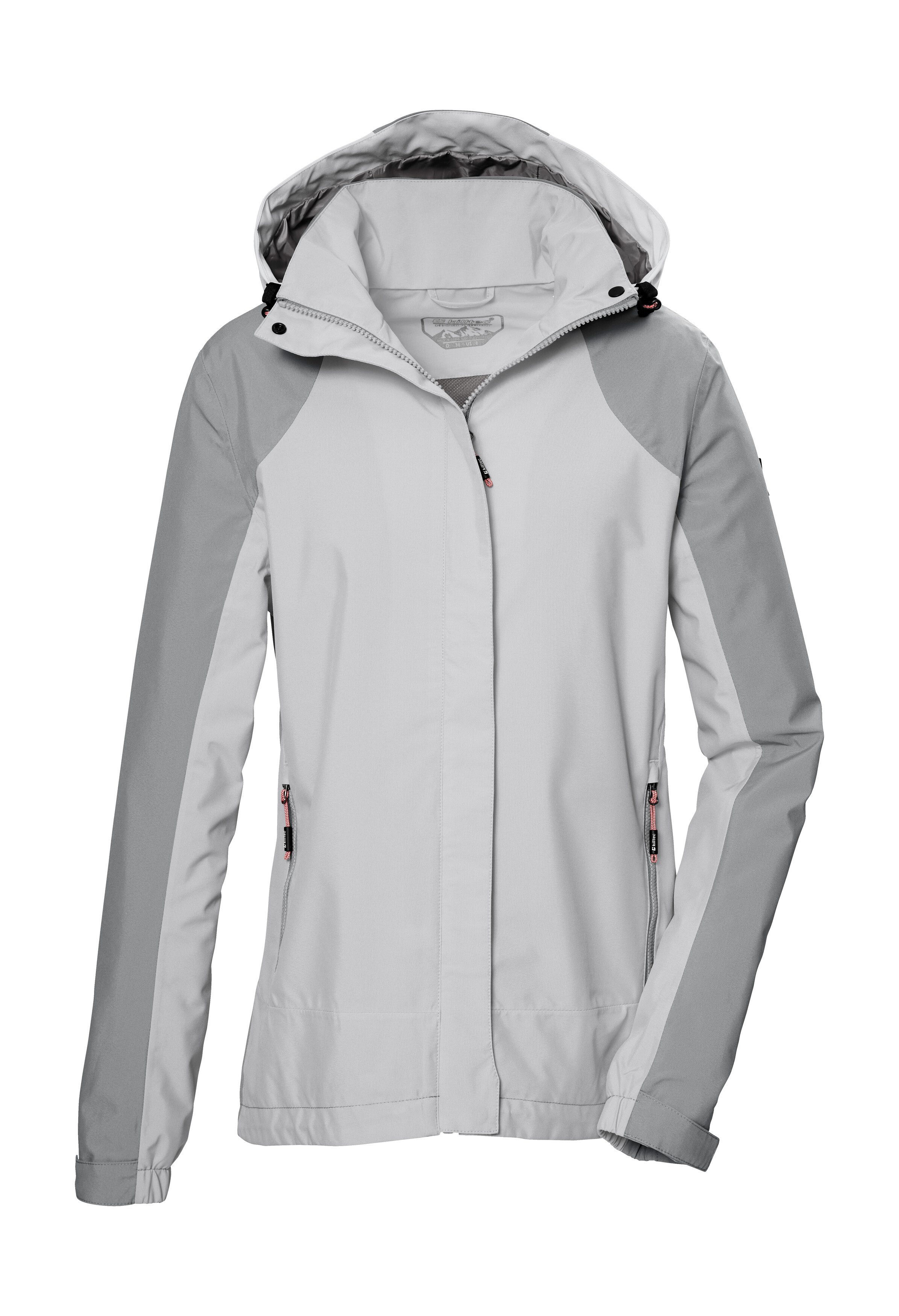 Killtec Outdoorjacke KOS 53 WMN JCKT Wasserabweisende, winddichte Damenjacke mit verstellbarer Kapuze