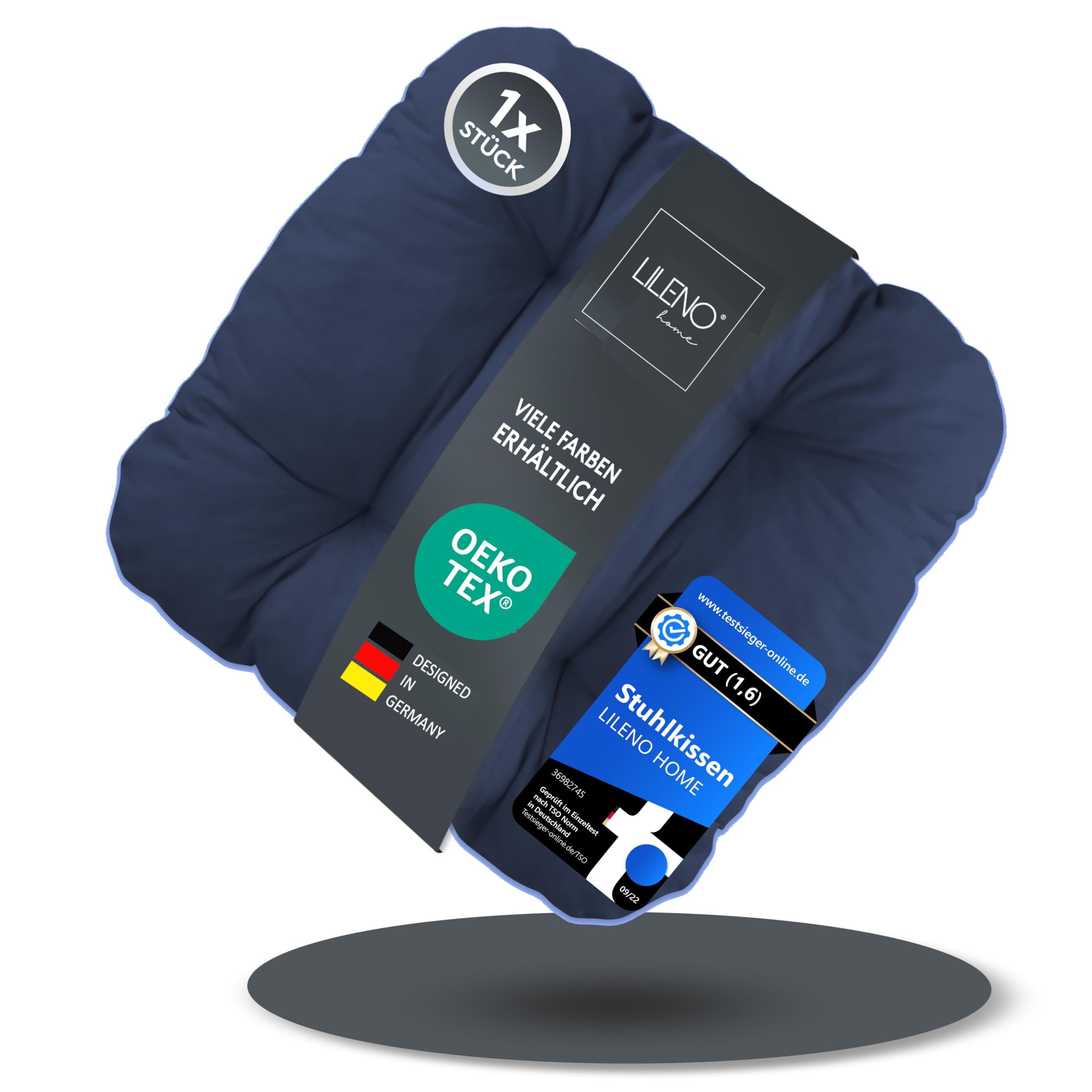 LILENO HOME Stuhlkissen Sitzkissen für Gartenstuhl, günstig online kaufen
