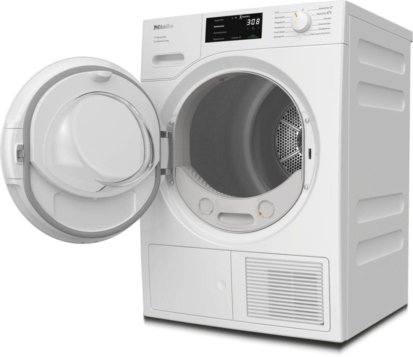 Miele Wärmepumpentrockner TSH783WP EcoSpeed&9kg, Getestet auf 20 Jahre perfekte Wäschepflege, 25 Jahre Motorgarantie