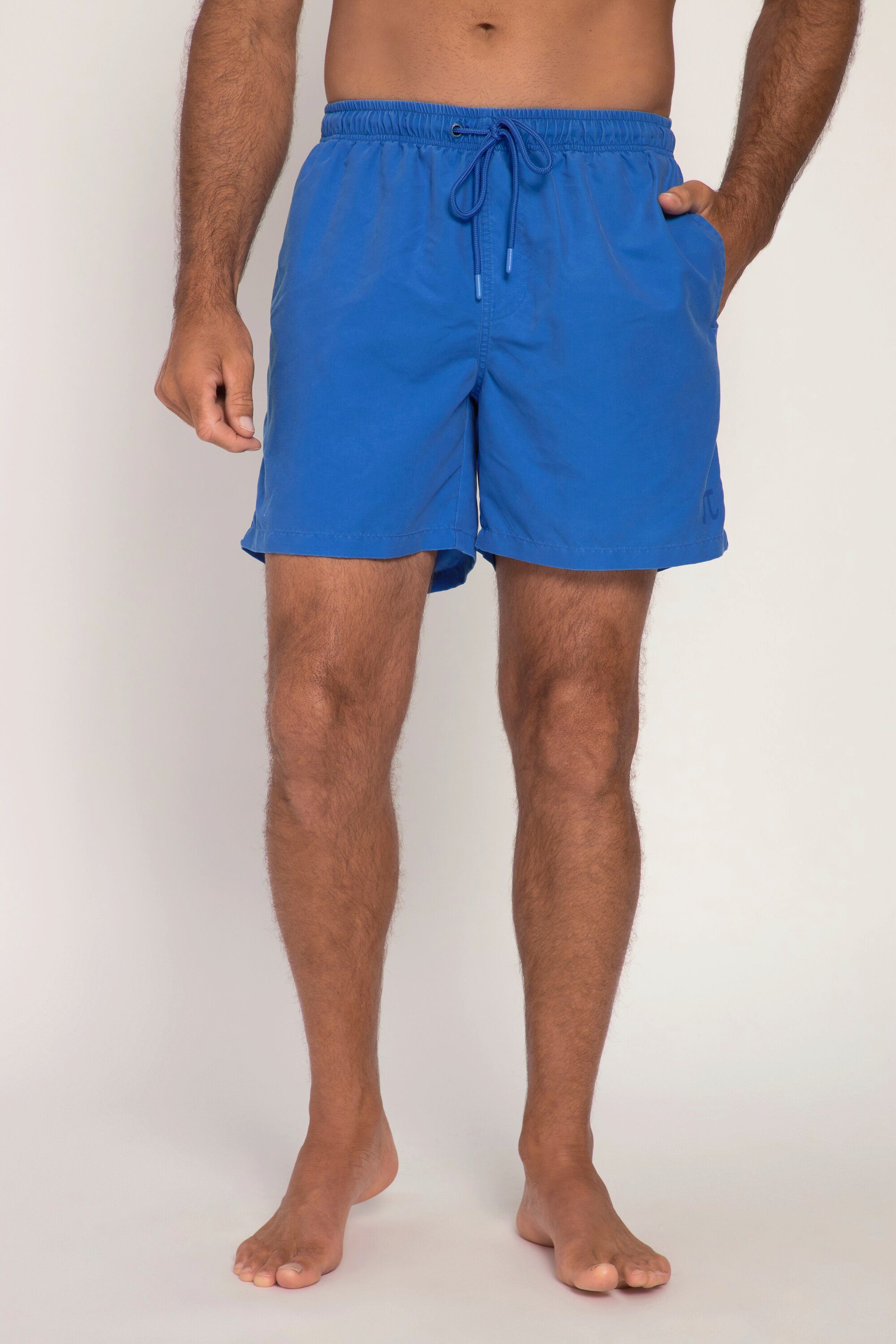 Badehose JP1880 Beachwear Badeshorts Elastikbund blau