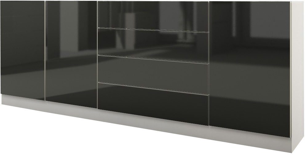 borchardt Möbel Sideboard Vaasa, Kommode mit 3 Türen und 4 Schubkästen auf günstig online kaufen
