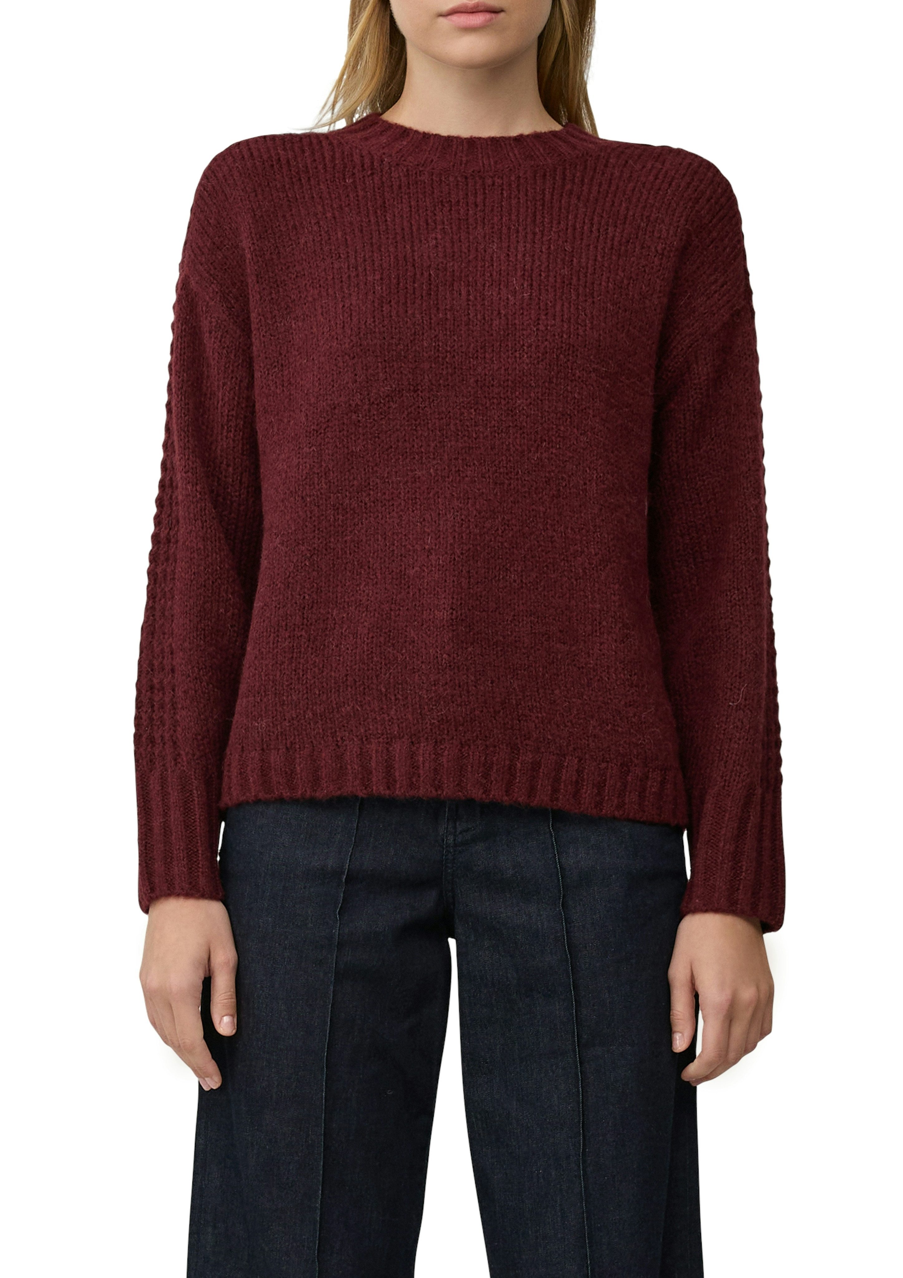 s.Oliver Strickpullover mit Rippbündchen