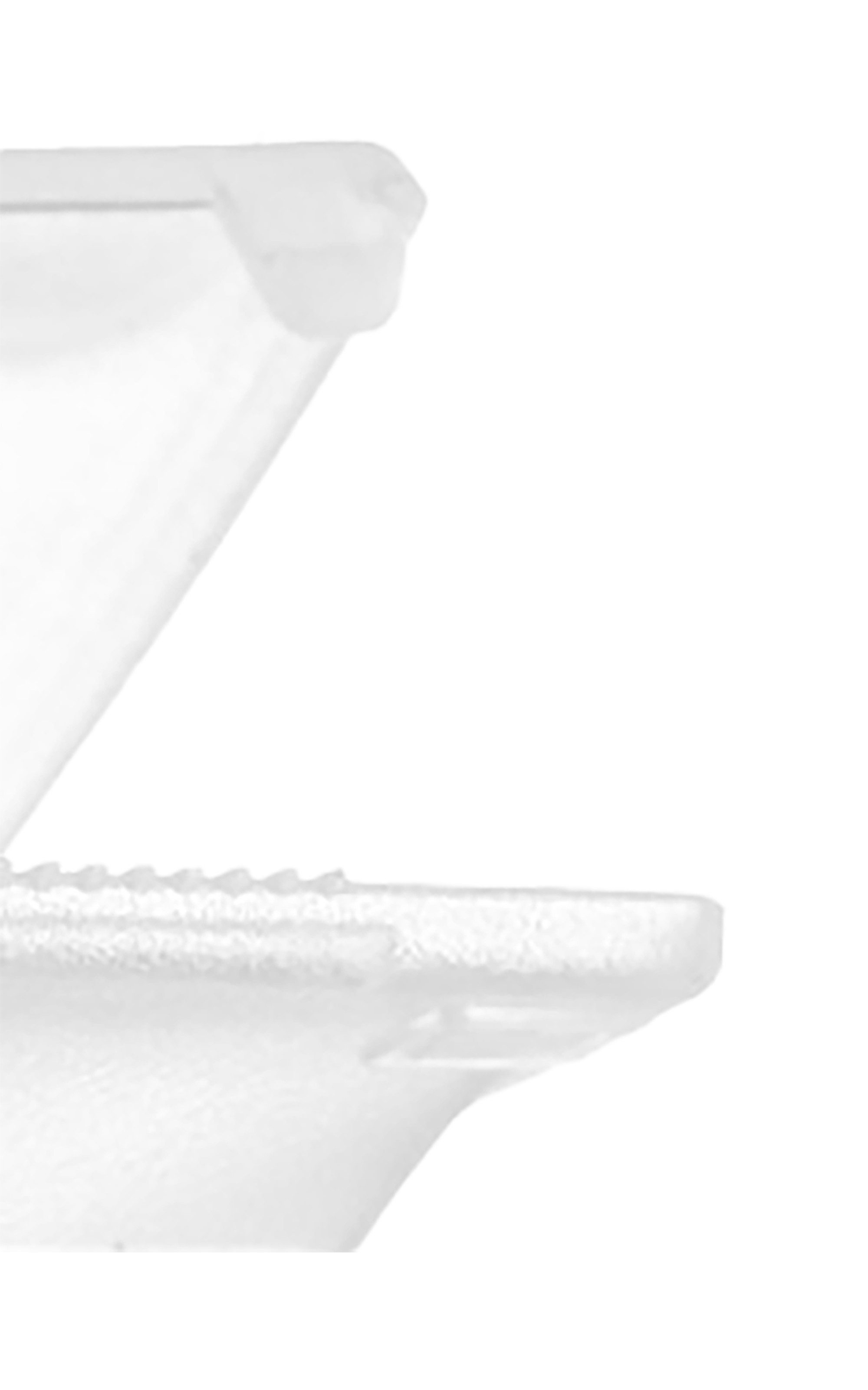 Leknes Folienspender ALU- FOLIENSPENDER mit Abreißkante 34cm Weiß Folienhalter 61, Rollenhalter Folienschneider Frischhaltefolie Folien Spender