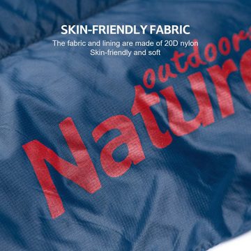 autolock Daunenschlafsack Deckenschlafsack Schlafsäcke für Erwachsene, für Erwachsene, ultraleicht & tragbar, - 8 ~ 11℃