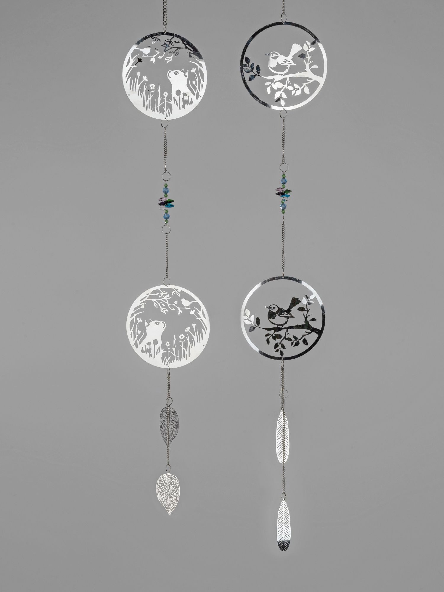 formano Hängedekoration Frühlingszeit, Höhe: cm, Farbe: Silber, Motiv: Katze