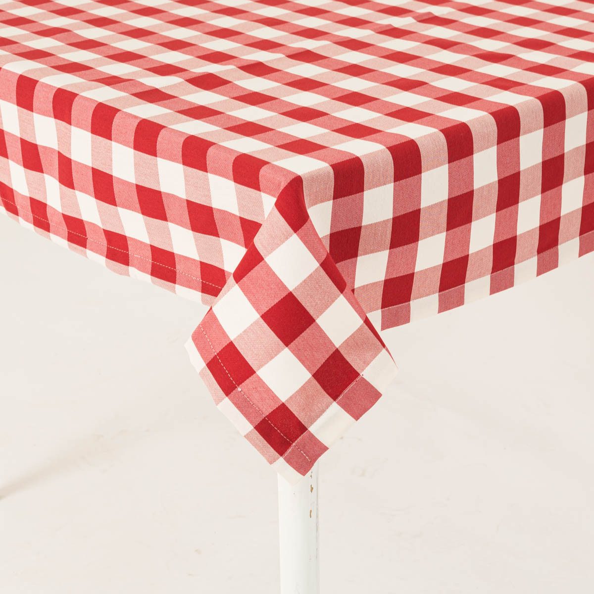 SCHÖNER LEBEN. Tischdecke Tischdecke Karos rot weiß in versch. Größen von SCHÖNER LEBEN., handmade