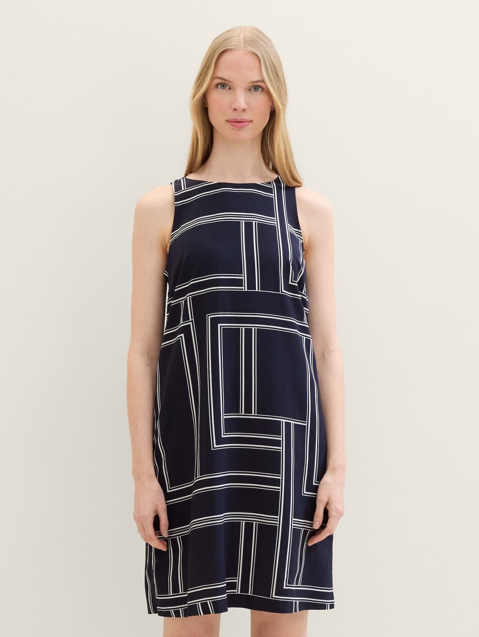 Sommerkleid Kleid mit Allover-Print