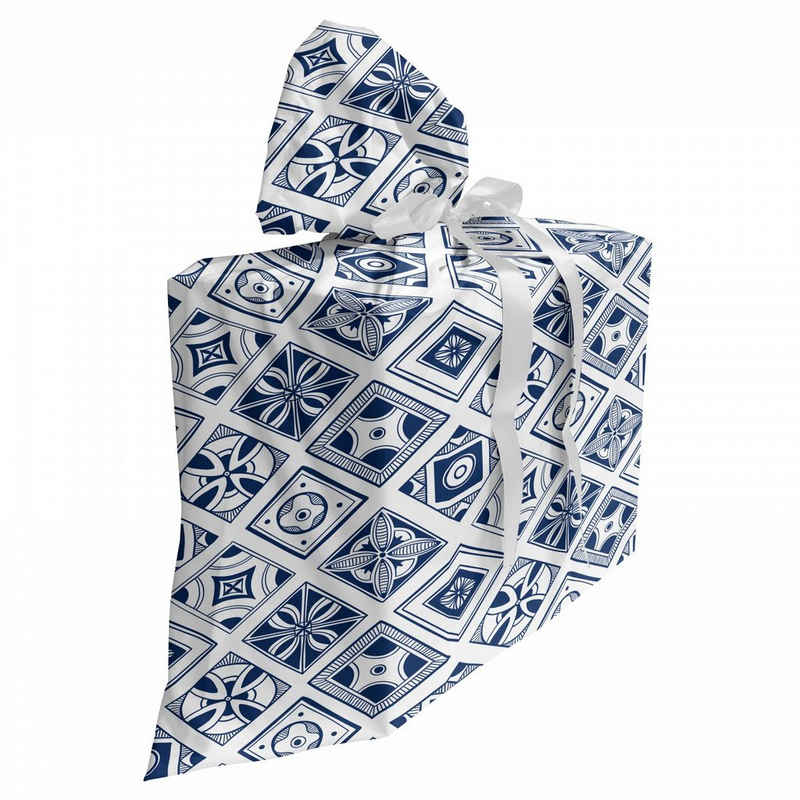 Abakuhaus Geschenkbox 3x Bändern Wiederbenutzbar, Navy blau Spanisch Traditionelle