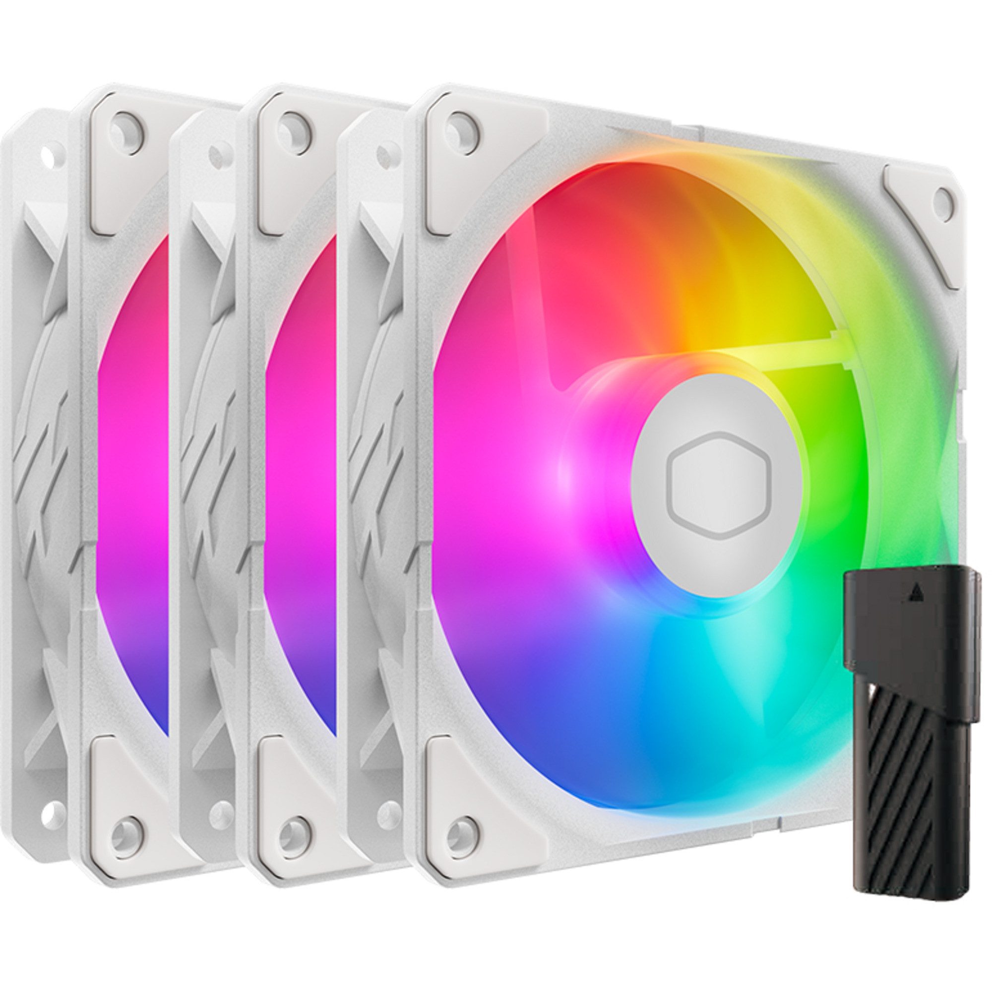 COOLER MASTER Gehäuselüfter Cooler Master SickleFlow Edge 120 ARGB White