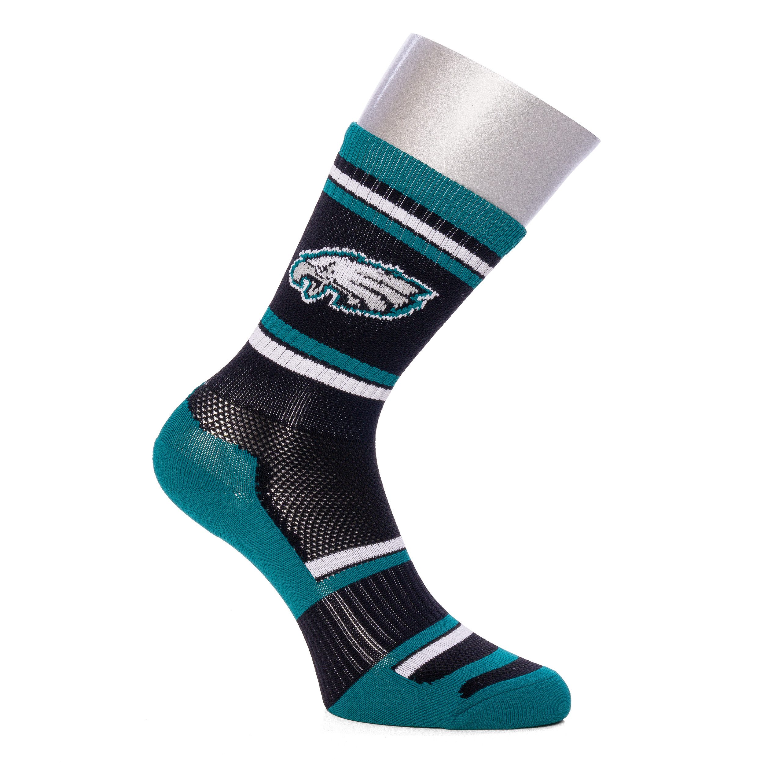 For Bare Feet Freizeitsocken Socken NFL Philadelphia Eagles Performer, G M, F blk/petrol (1-Paar)