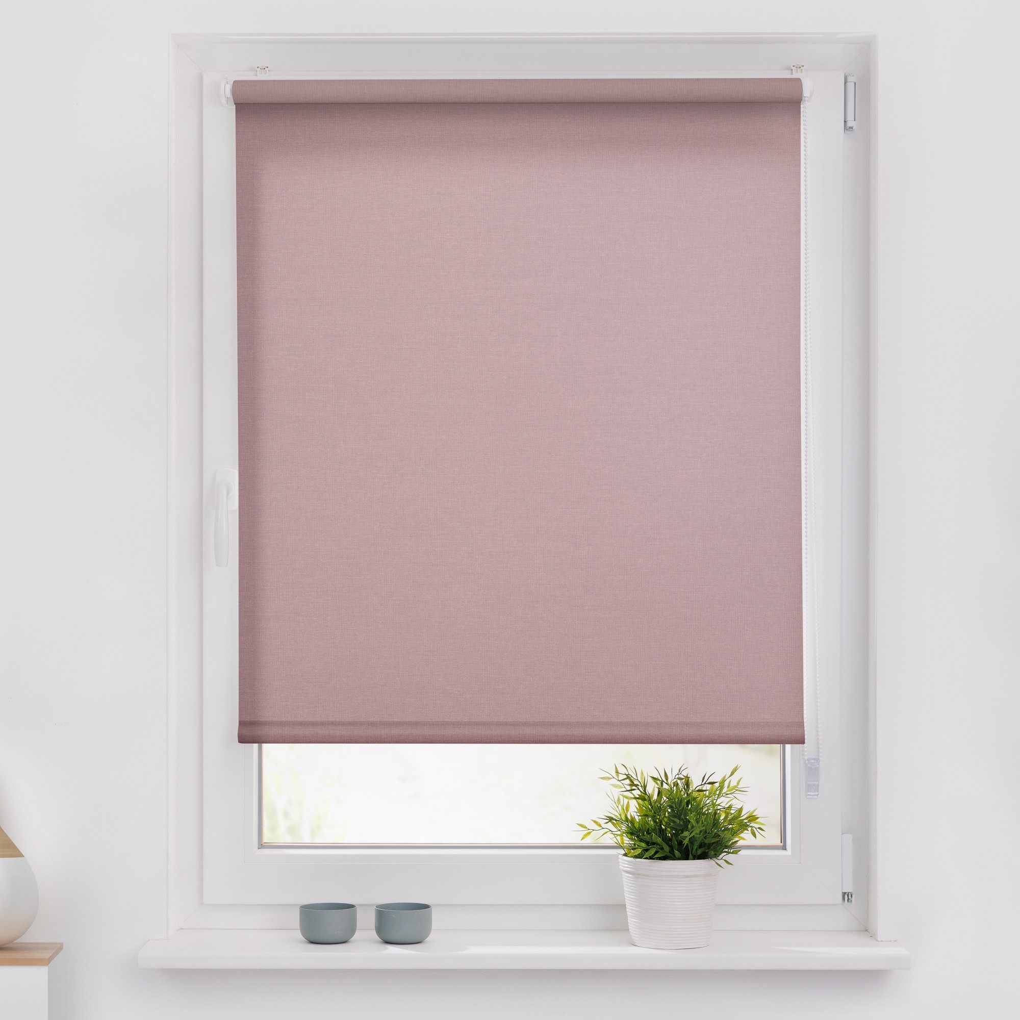 Rollo Tageslicht-Rollo - ohne Bohren - Klemmfix, Roomy, Klemmbar, Klemmbar