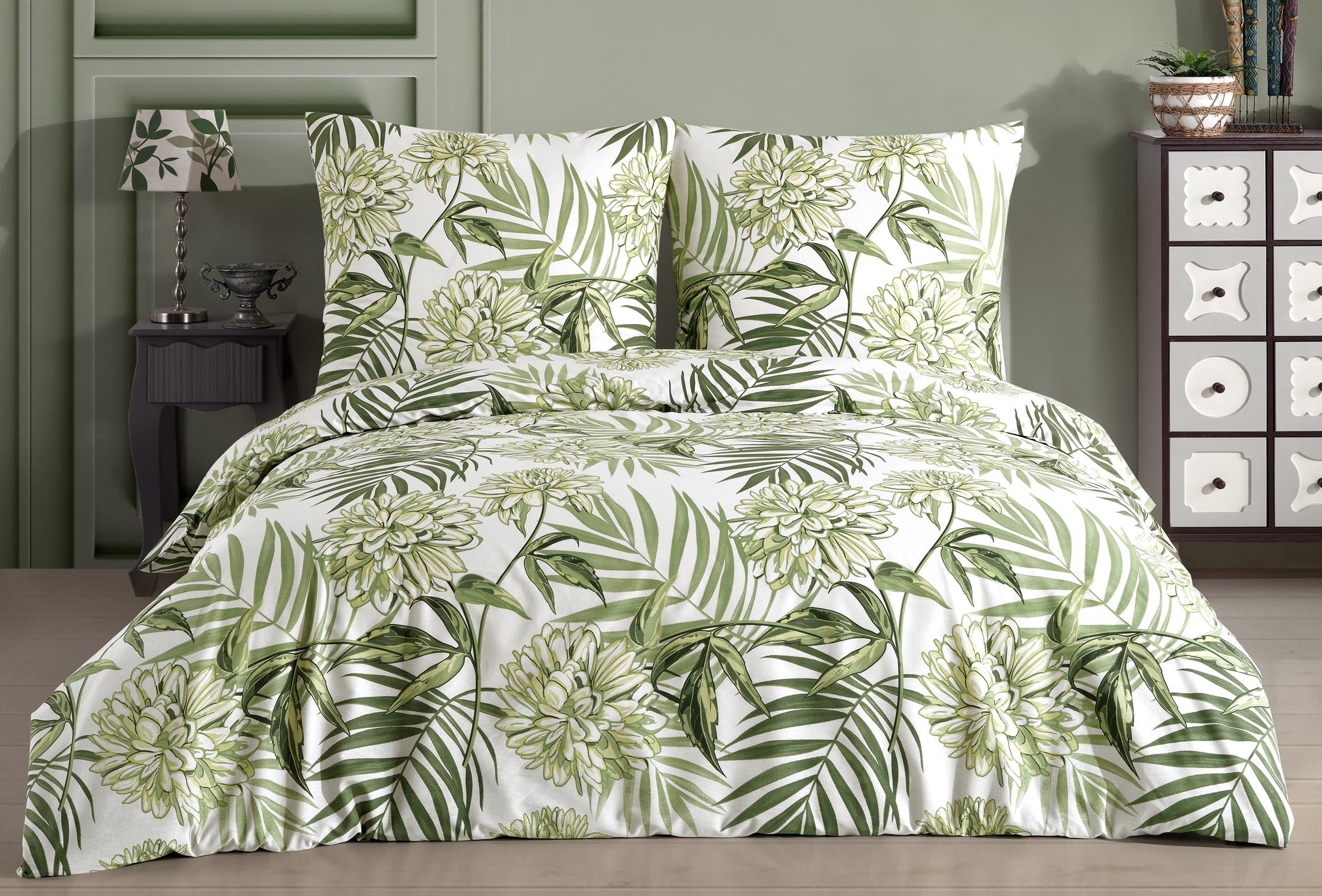 Buymax Bettwäsche Amazing Green, Renforcé: 100% günstig online kaufen