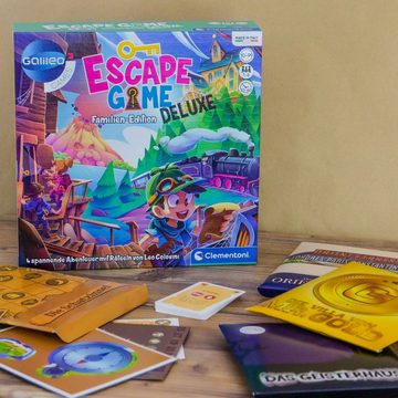 Clementoni® Spiel, Familienspiel Galileo, Escape Game Deluxe, Made in Europe