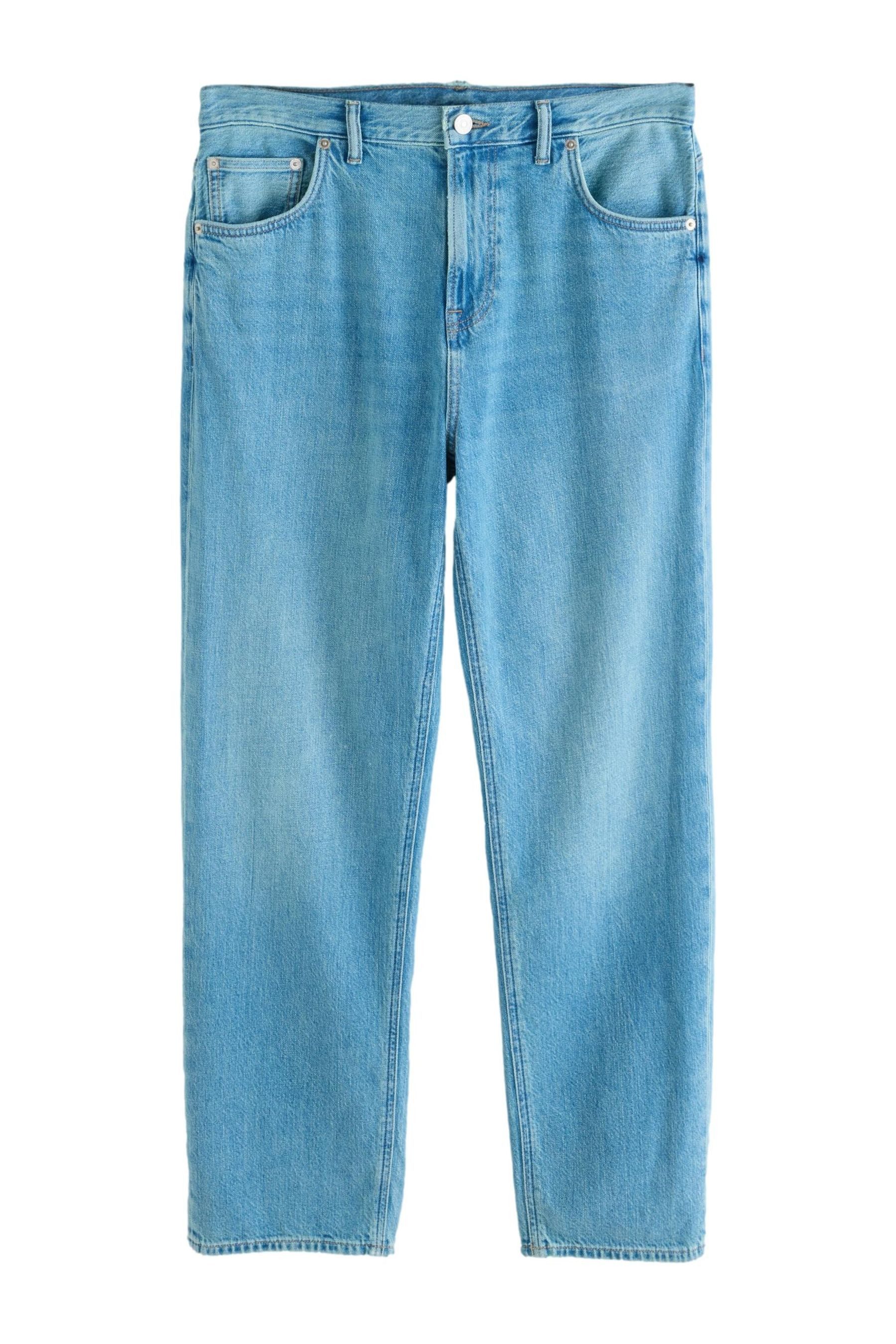 Relax-fit-Jeans Leichte Relaxed Fit Jeans
