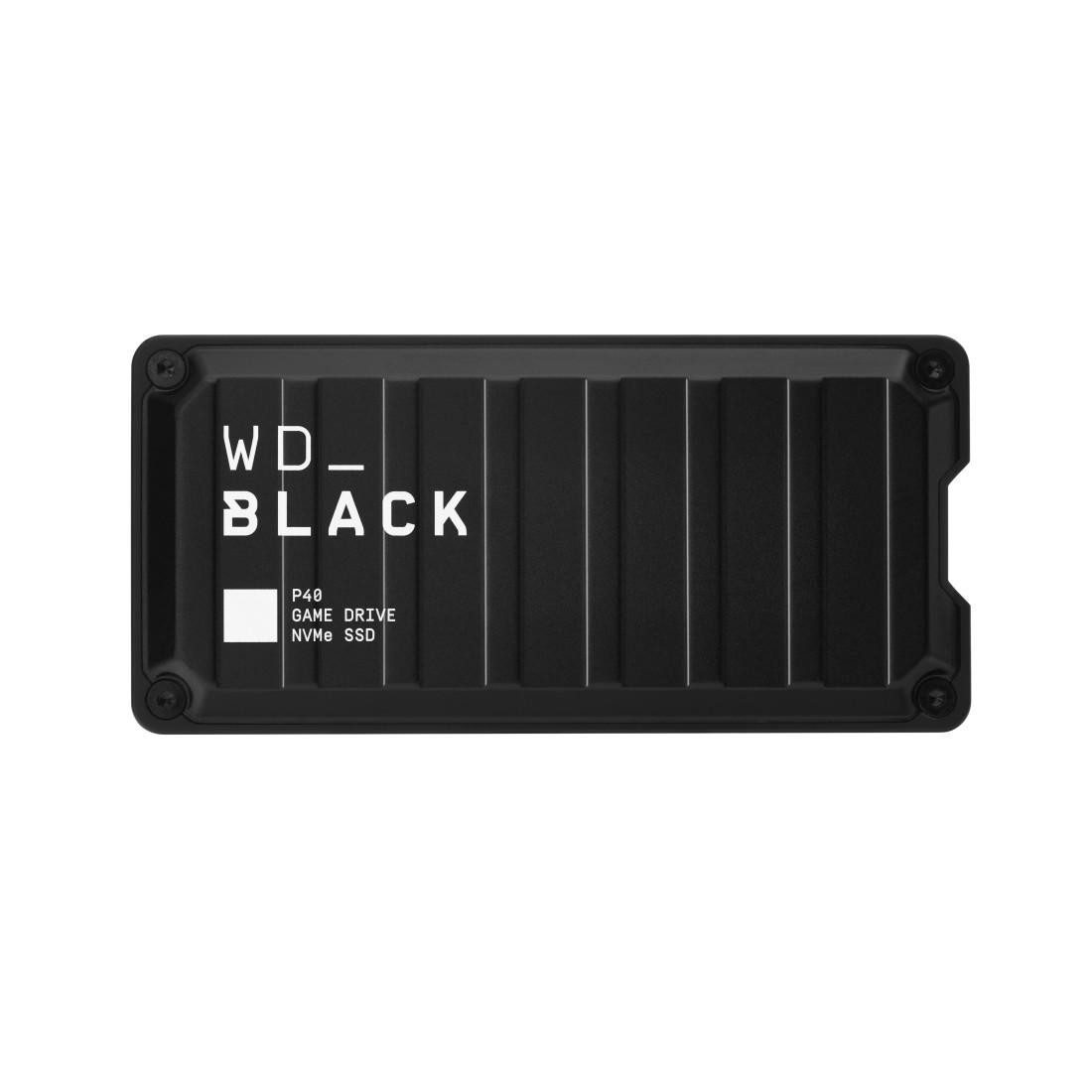 Western Digital SSD-Festplatte "WD_BLACK P40 NVMe Game Drive", 1 TB SSD-Festplatte (1000 GB) 3,5" 2000 MB/S Lesegeschwindigkeit, 2000 MB/S Schreibgeschwindigkeit