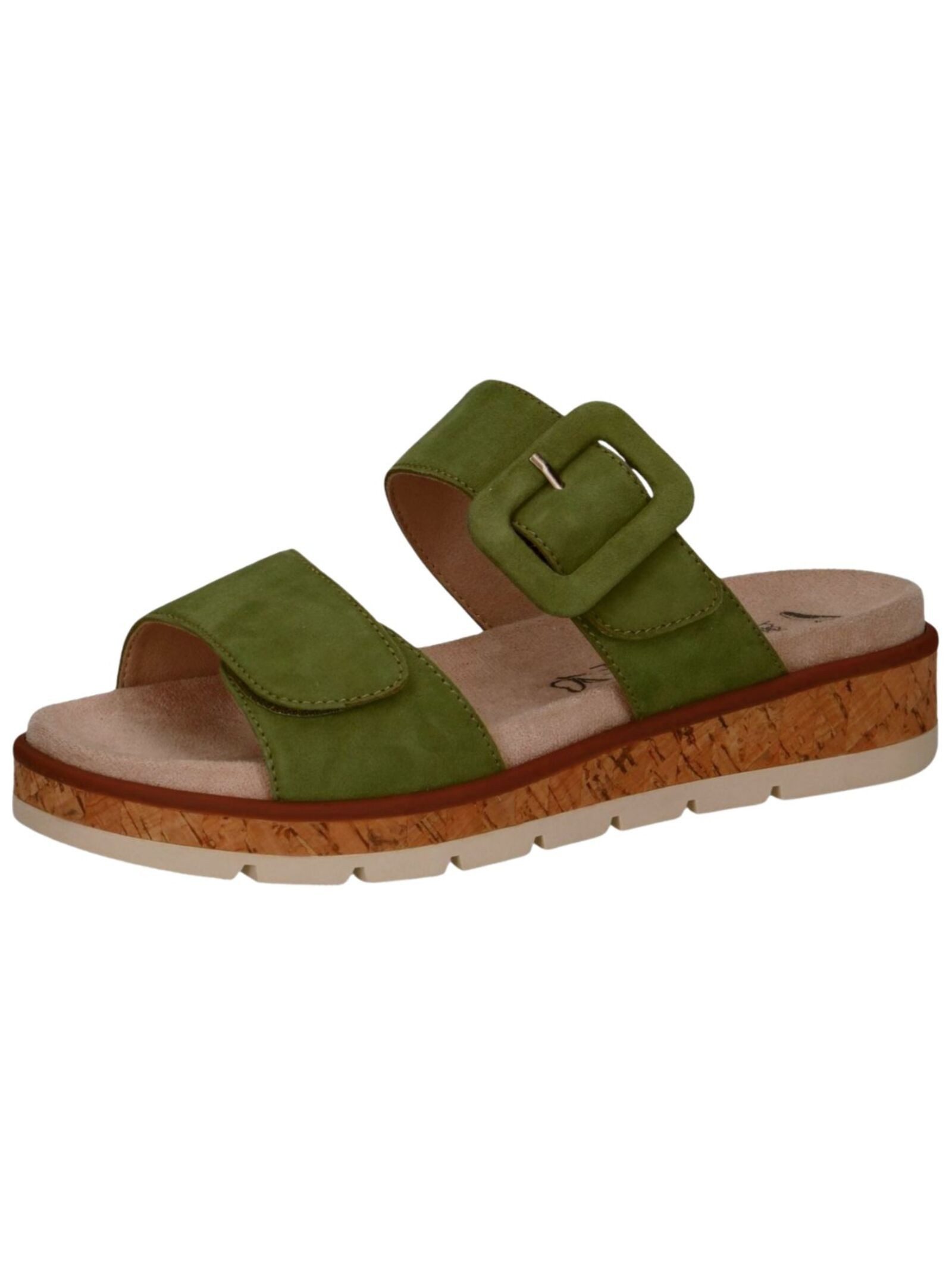 Caprice Pantoletten Veloursleder Pantolette günstig online kaufen