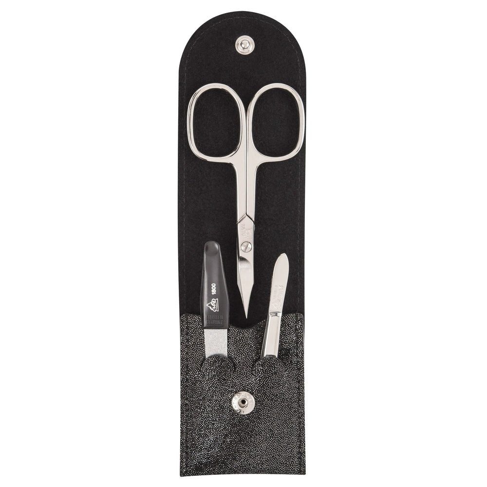 ERBE Maniküre-Pediküre-Set Erbe Maniküre Taschenetui Glamour 3-teilig, 1-tlg.